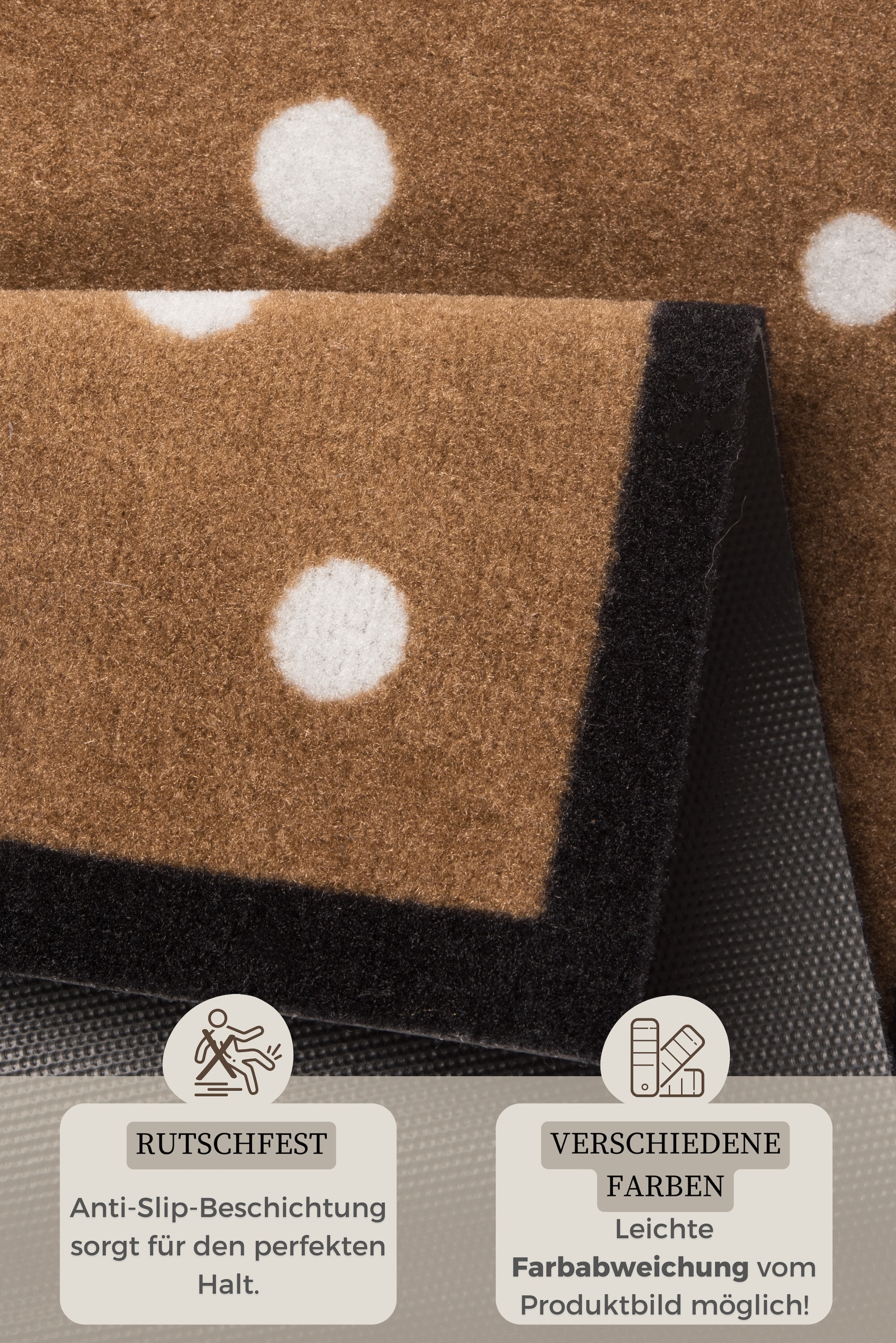 HANSE Home Fussmatte »Reindeer, Türmatte« rechteckig 7 mm Höhe In- & Outdoor, Rutschfest, Rentier-Motiv, Waschbar, Wetterfest, Flur