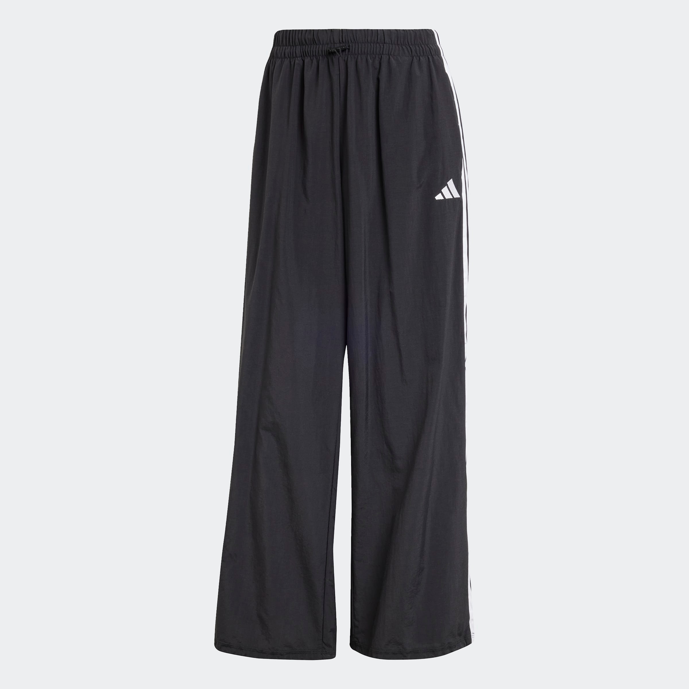 adidas Sportswear Sporthose »ESSENTIALS 3-STREIFEN LIFESTYLE WOVEN PARACHUTE«  Fallschirmhose, locker geschnitten, mit weitem Bein