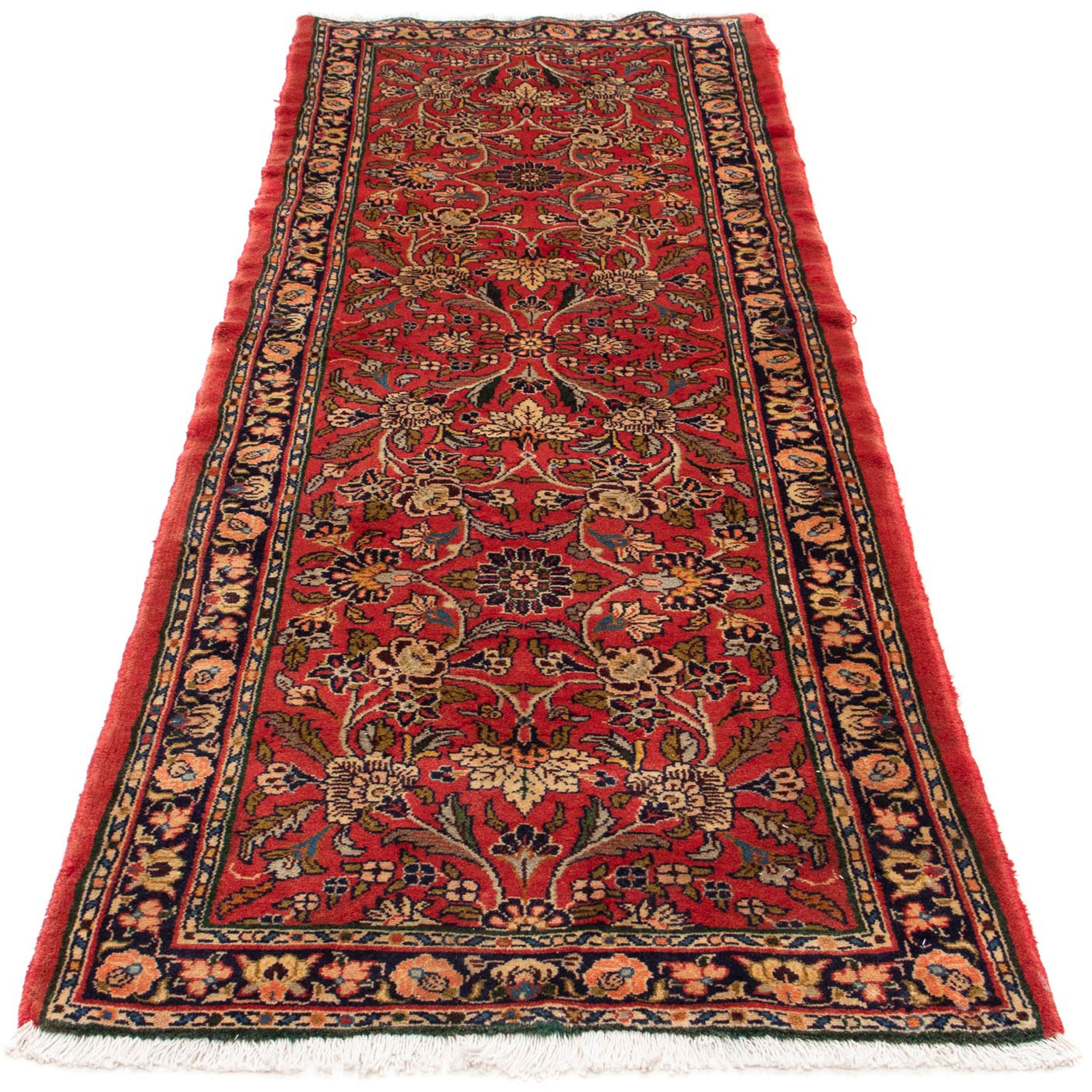 Image of morgenland Orientteppich »Perser - Nomadic - 220 x 80 cm - dunkelrot«, rechteckig, 10 mm Höhe, Wohnzimmer, Handgeknüpft, Einzelstück mit Zertifikat bei Ackermann Versand Schweiz