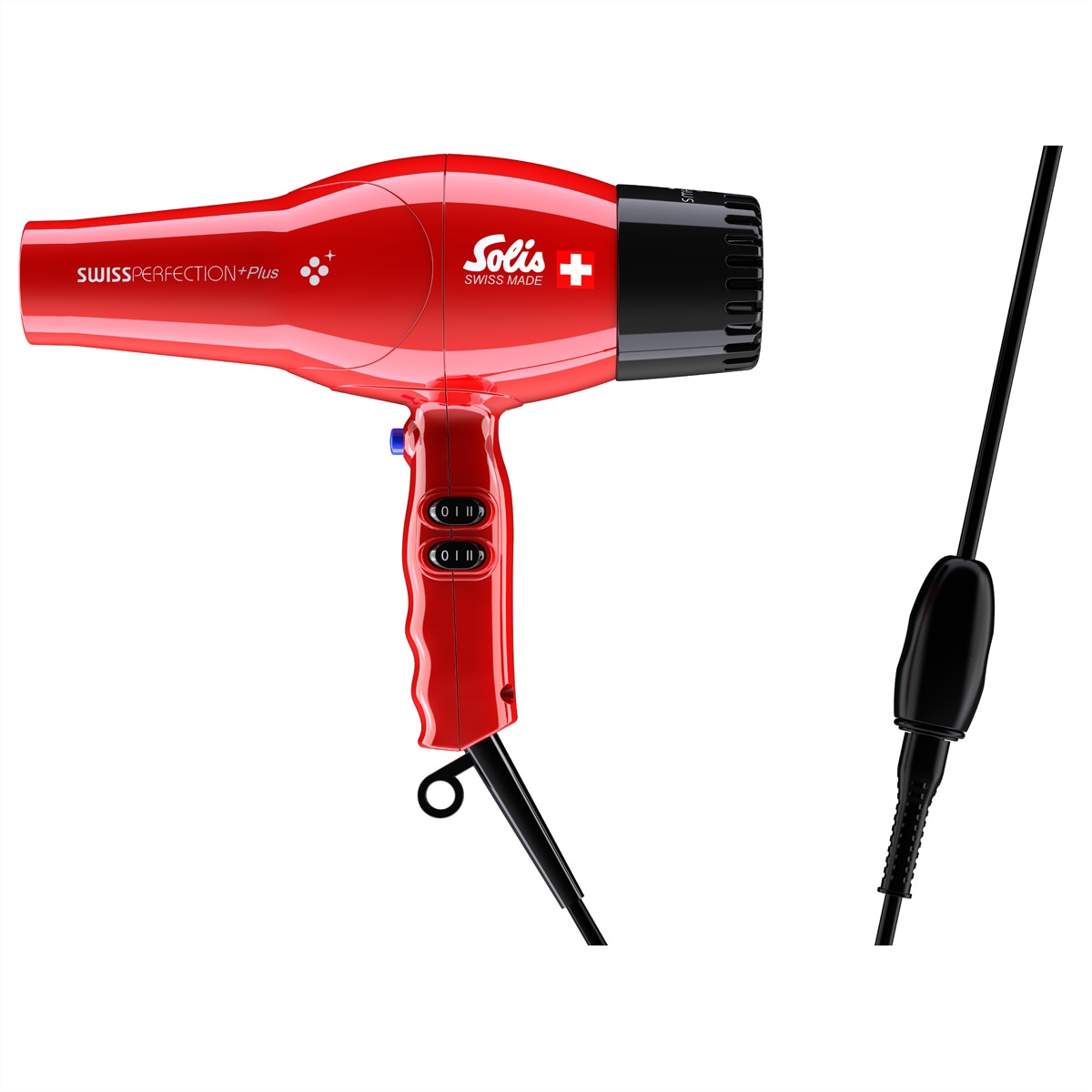 SOLIS OF SWITZERLAND Haartrockner »Solis Haarföhn Swiss Perfection 443, rot«
