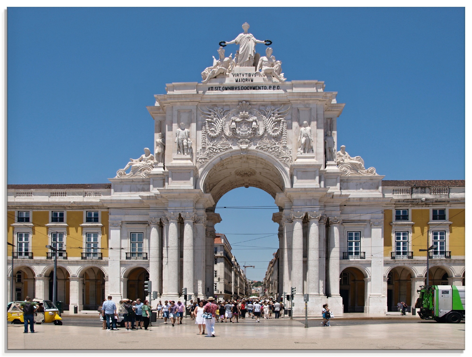 Image of Artland Glasbild »Arco rua Augusta Lissabon«, Gebäude, (1 St.) bei Ackermann Versand Schweiz