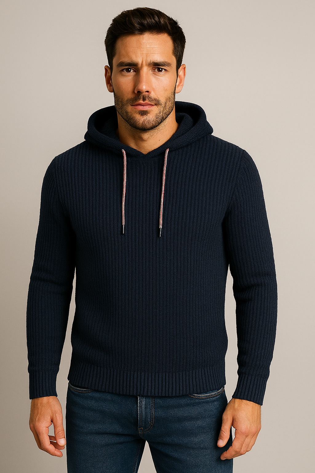 Image of Jack & Jones Kapuzenpullover "JJLINK KNIT HOODIE"