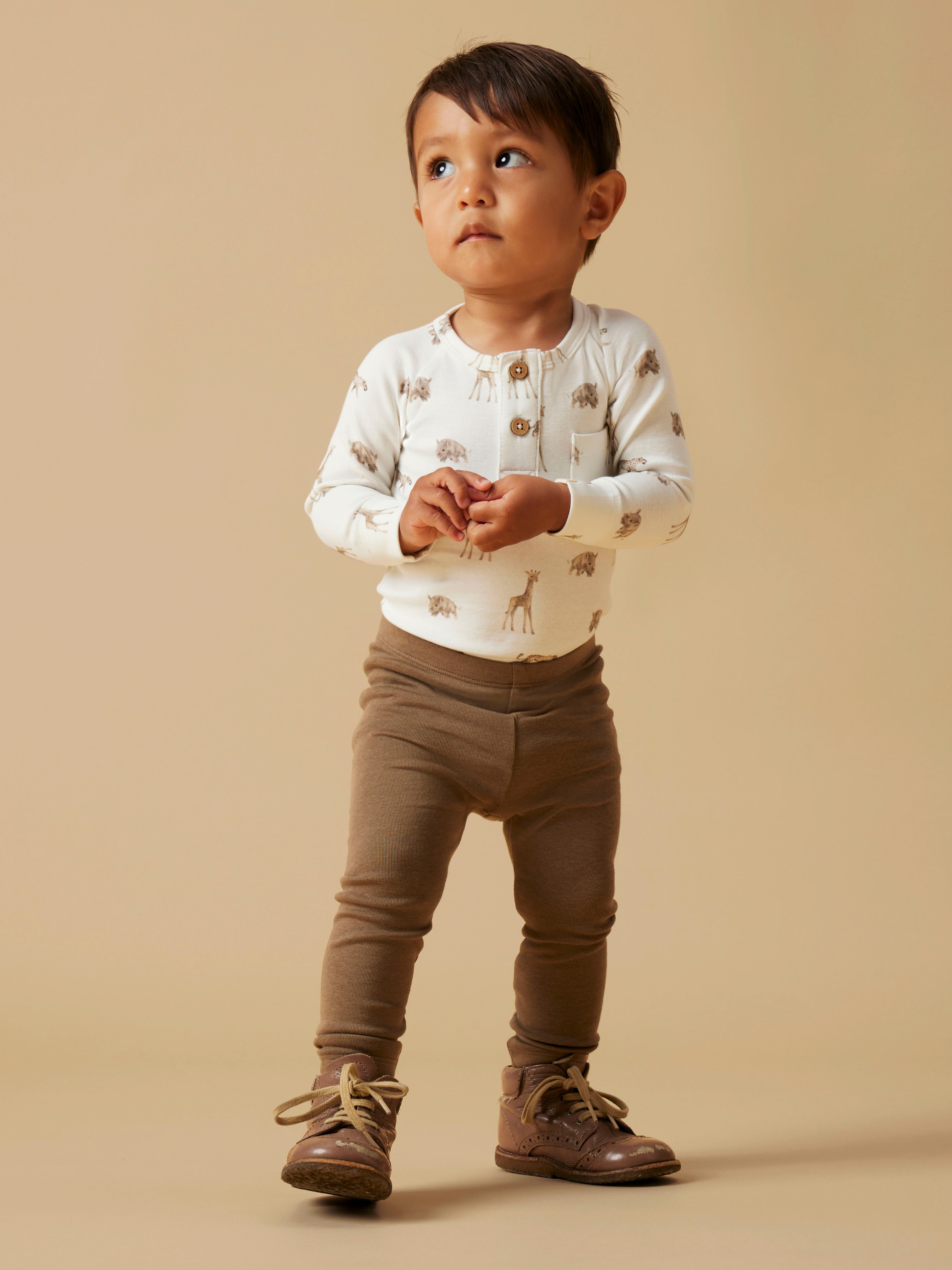 Lil' Atelier Langarmbody »NBMGAYO ELM LS SLIM BODY LIL NOOS« Baumwollmischung