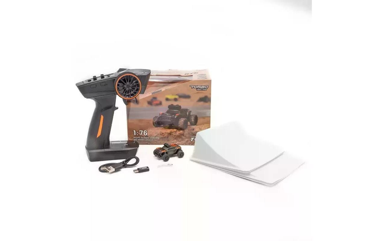   RC-Auto »Turbo Racing Micro Monster Truck TC-01, Schwarz,«