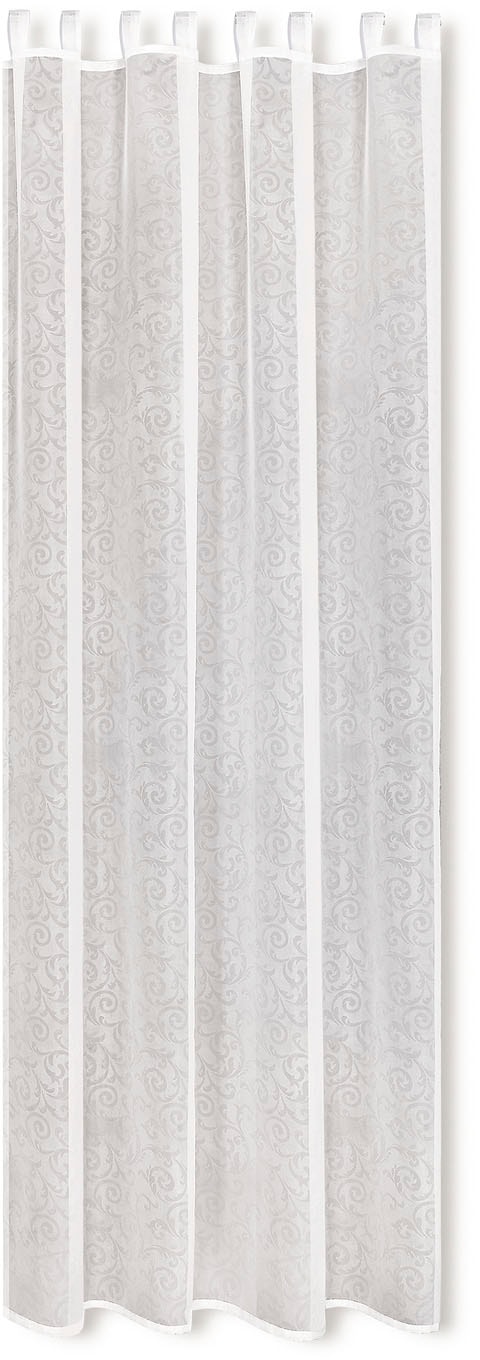 Gerster Vorhang »Hanka«, (1 St.), Schlaufenschal mit Prägedruck bequem  kaufen | Thermovorhänge
