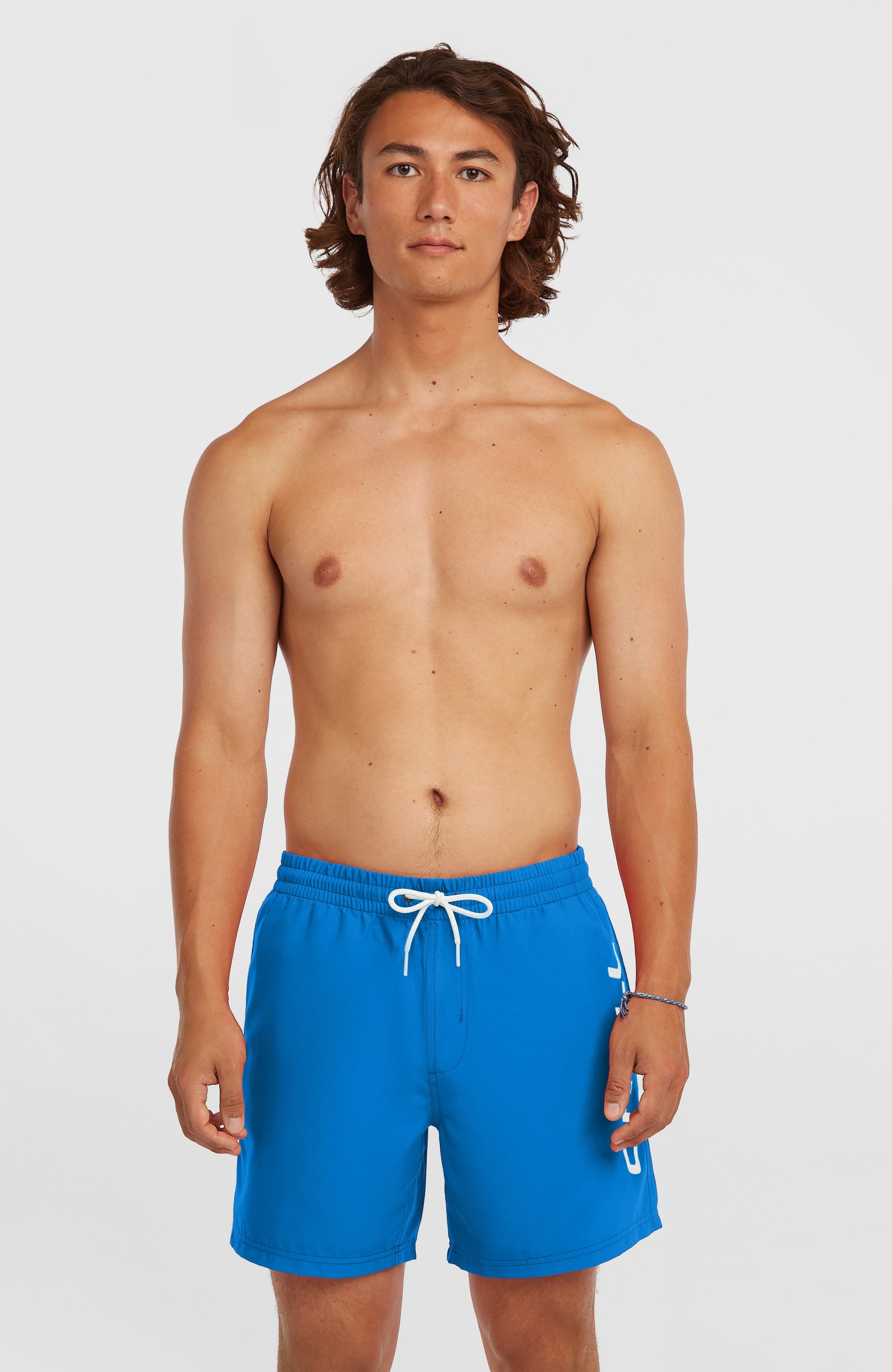 Image of ONeill Badeshorts "CALI 16 SWIMSHORTS" mit seitlichen Eingrifftaschen und Gesässtasche, mit Stickerei am Bein