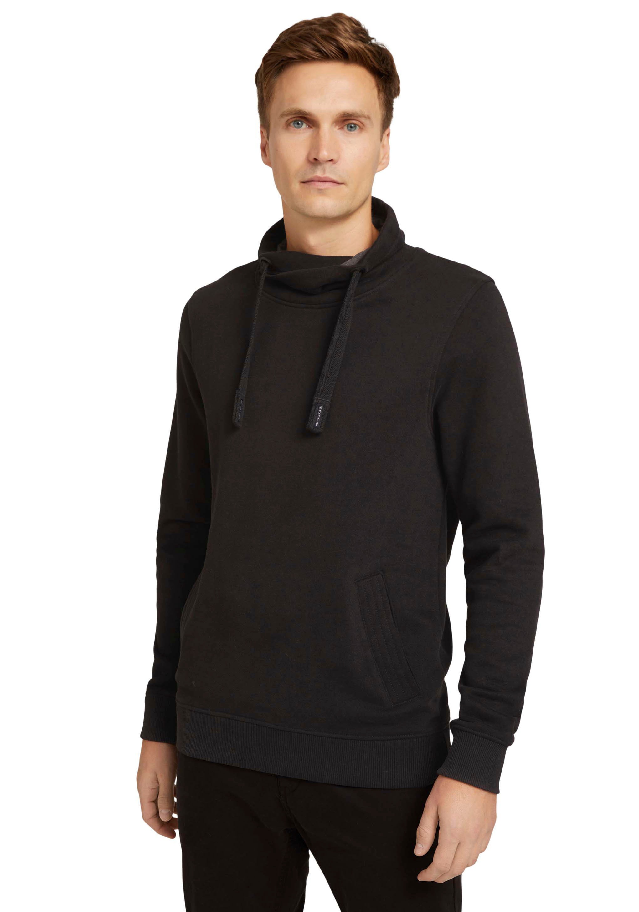 Image of TOM TAILOR Sweatshirt, mit Stehkragen bei Ackermann Versand Schweiz