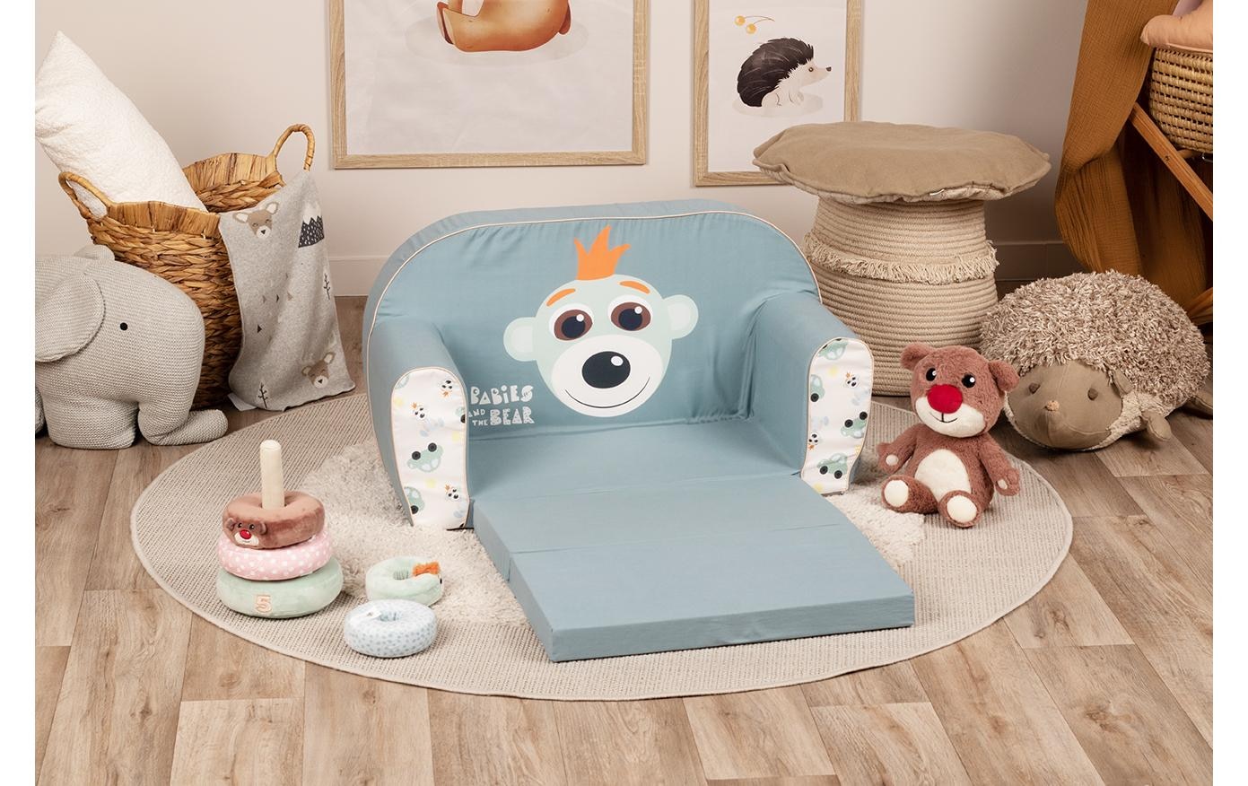Knorrtoys® Kindersofa »«Baby Treflik»«, Ausklappbar