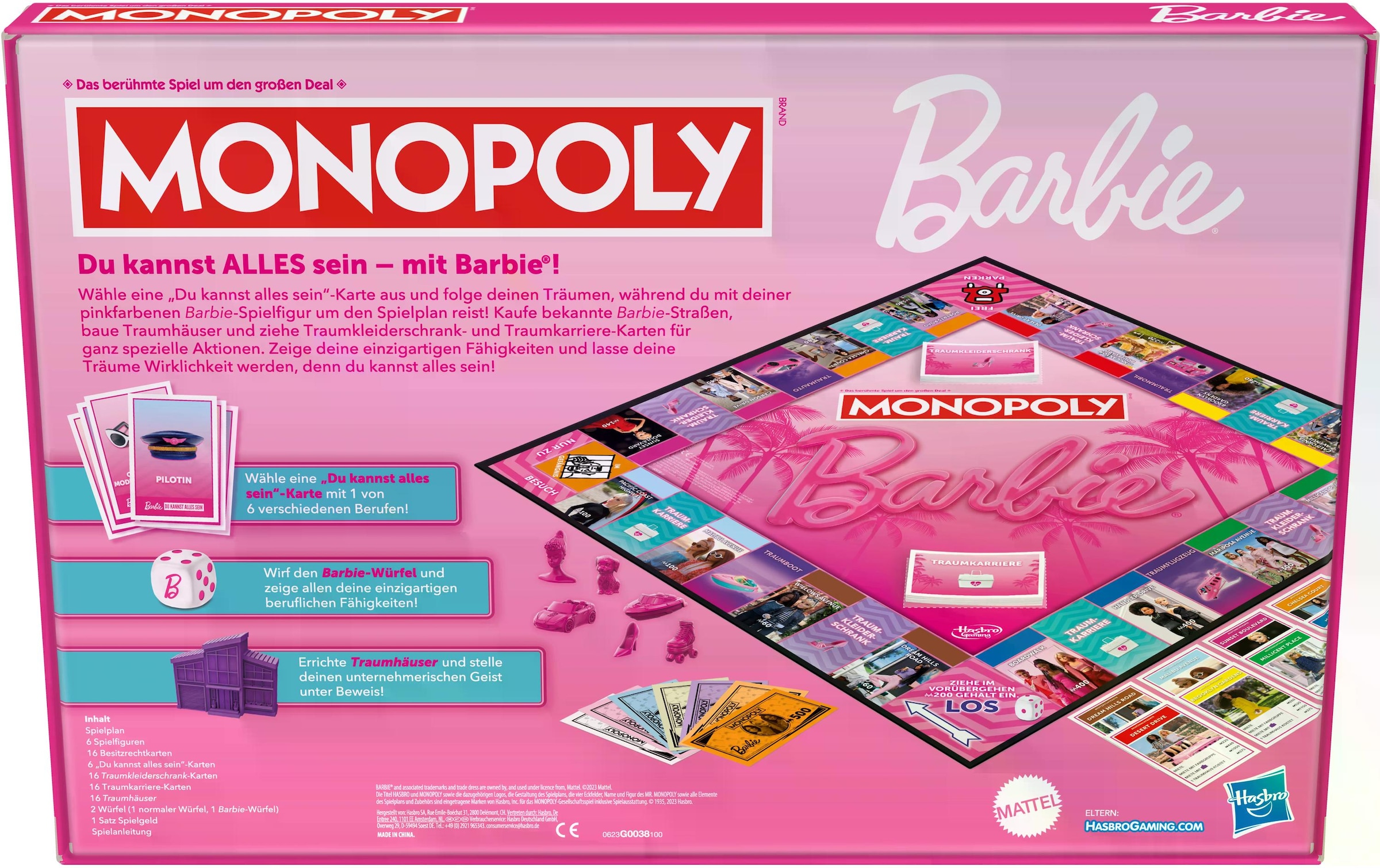 Hitachi Spiel »Monopoly Barbie -DE-«