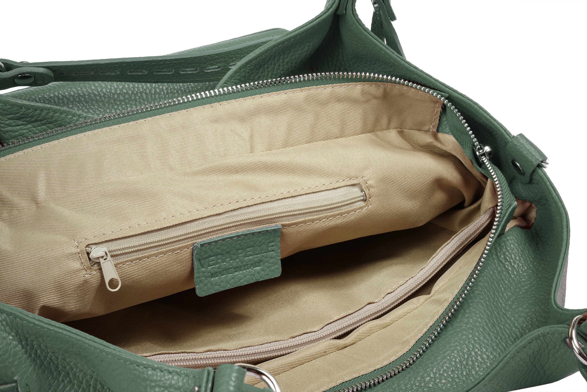 Samantha Look Shopper echt Leder, Made in Italy