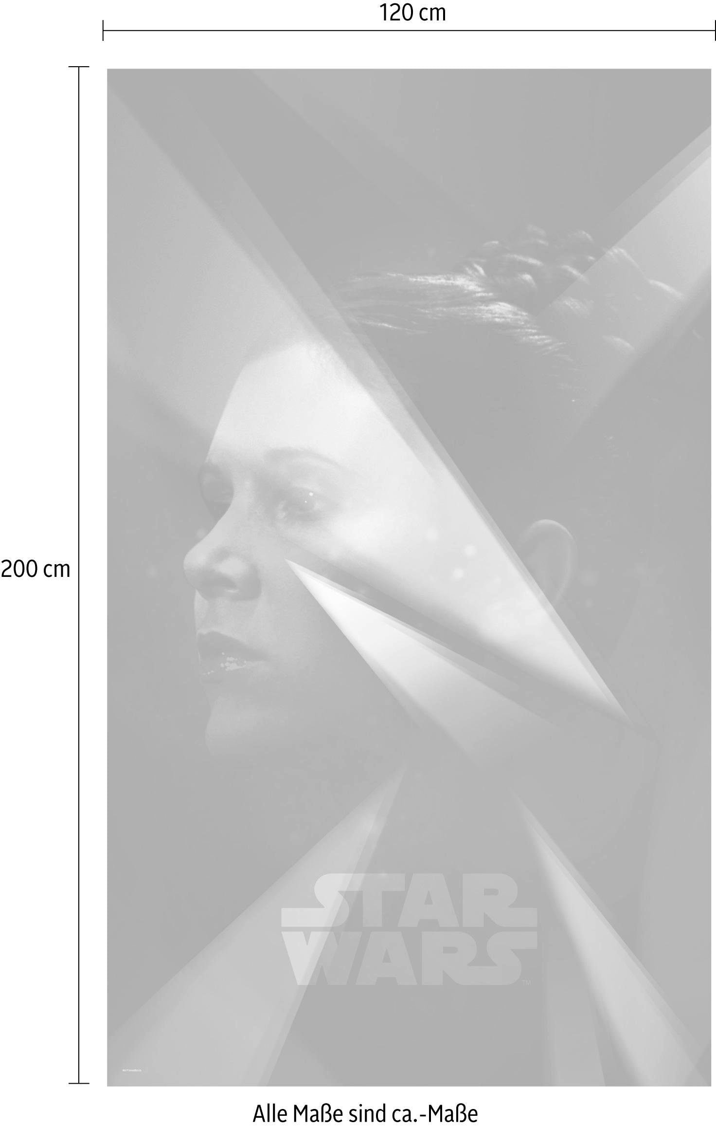 Komar Vliestapete »Digitaldruck Vlies - Star Wars Female Leia - Grösse 120 x 200 cm«, bedruckt, Kinderzimmer