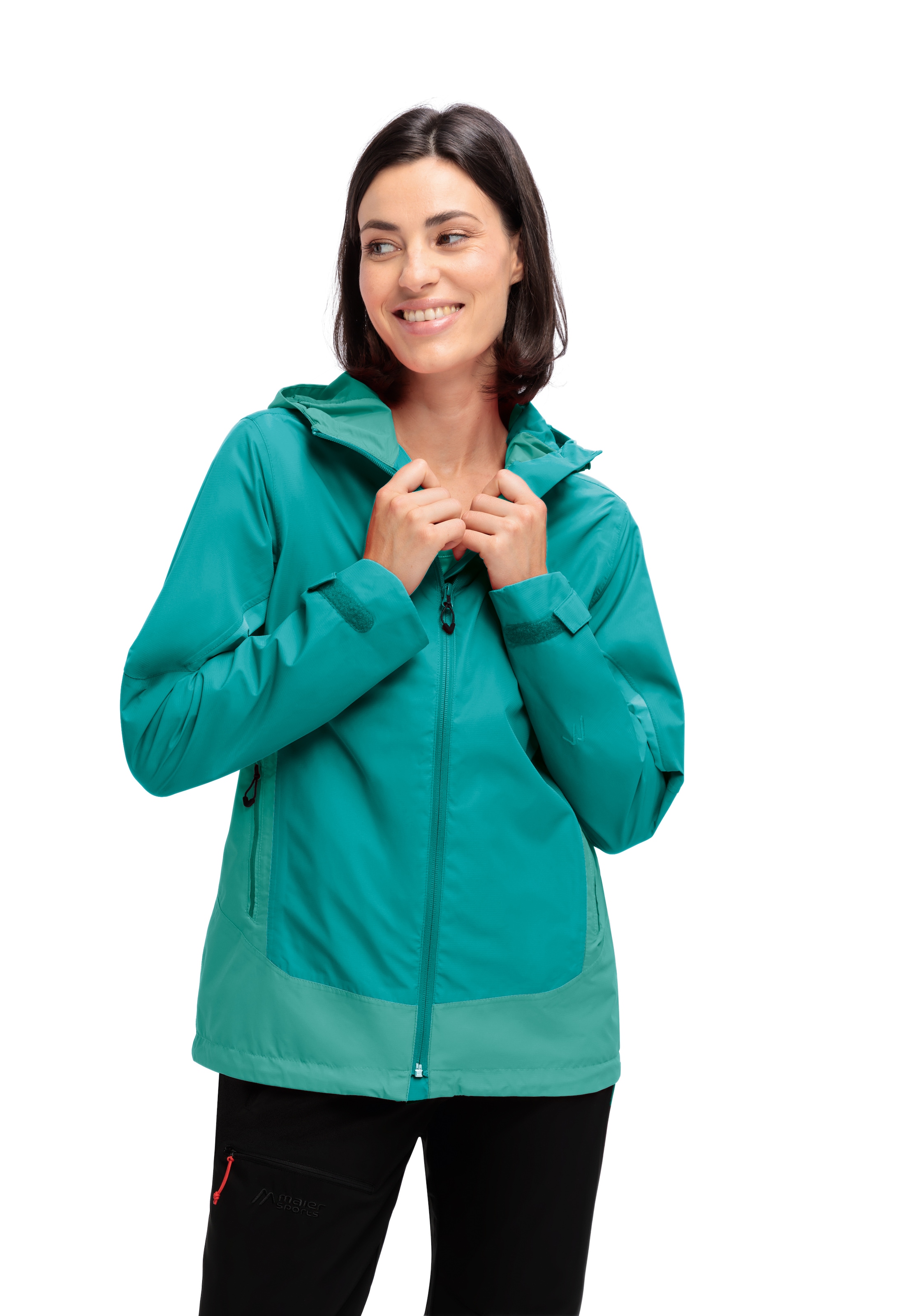 Maier Sports Outdoorjacke »Brocken W«, Damen Jacke wasserdicht, Funktionsjacke 2 Taschen aussen + Innentasche