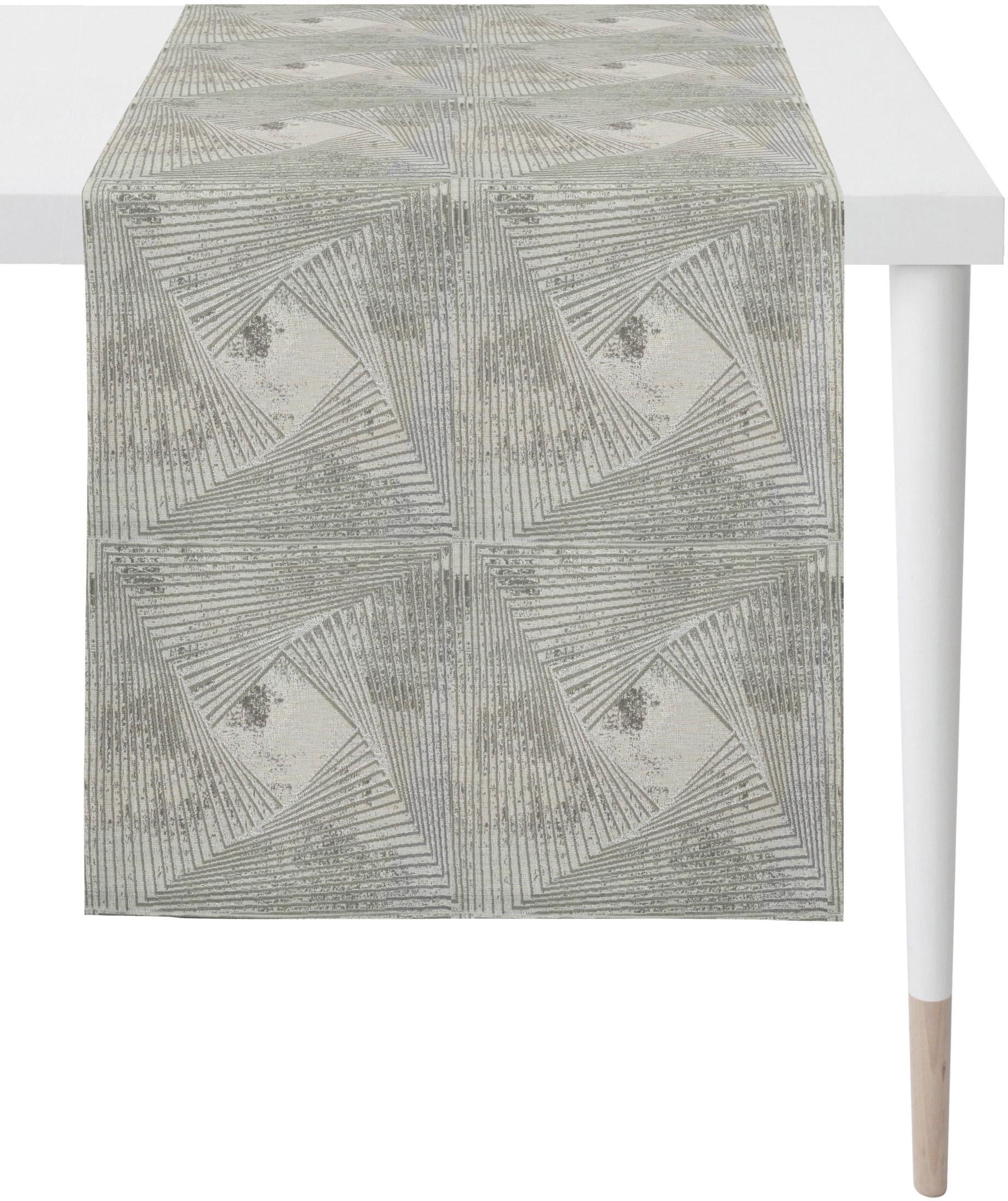 Image of APELT Tischläufer "1307 Loft Style, Jacquard" Fleckschutz