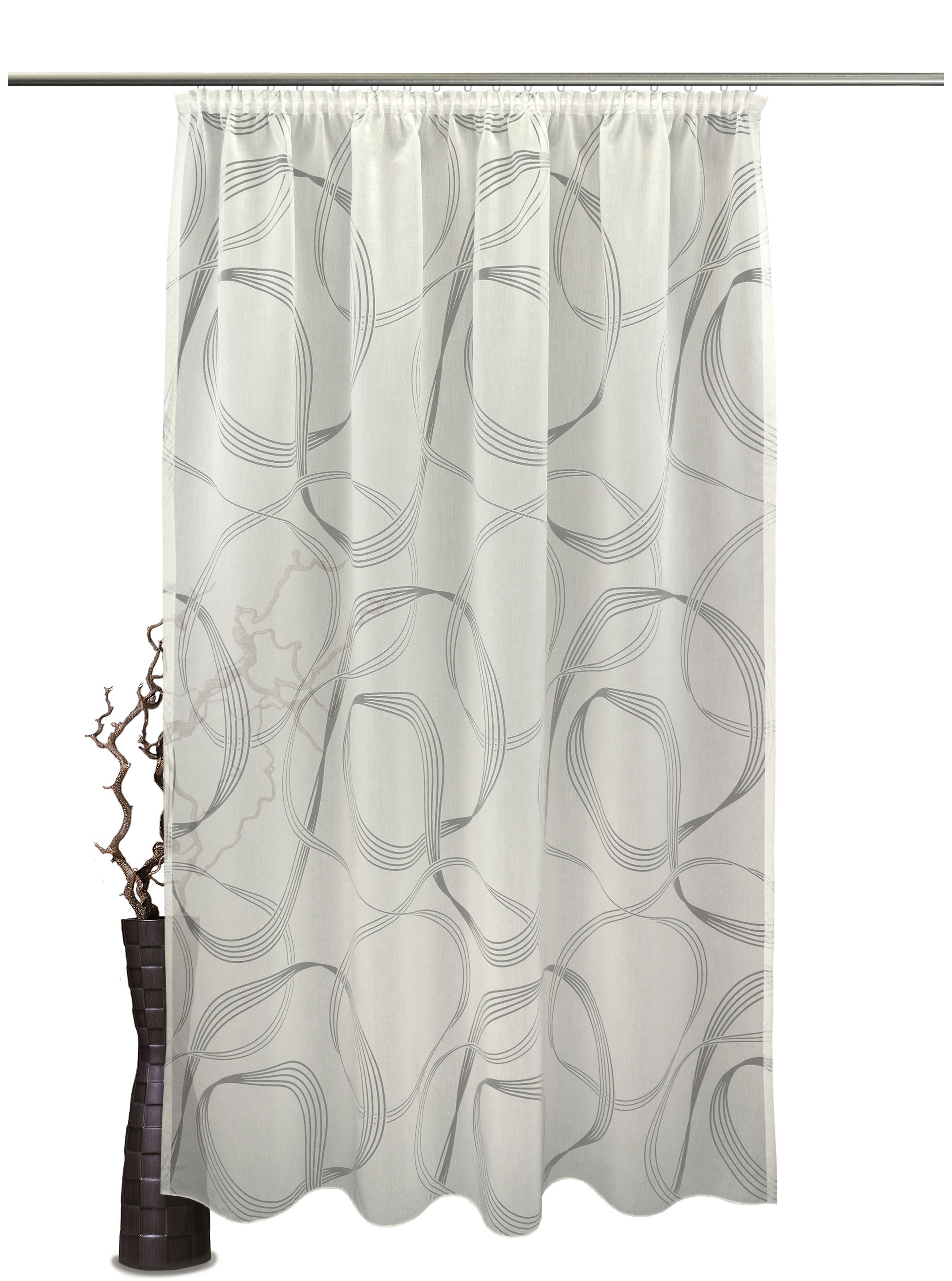 Image of VHG Gardine nach Mass »Muriel«, (1 St.), Bleistiftband bei Ackermann Versand Schweiz