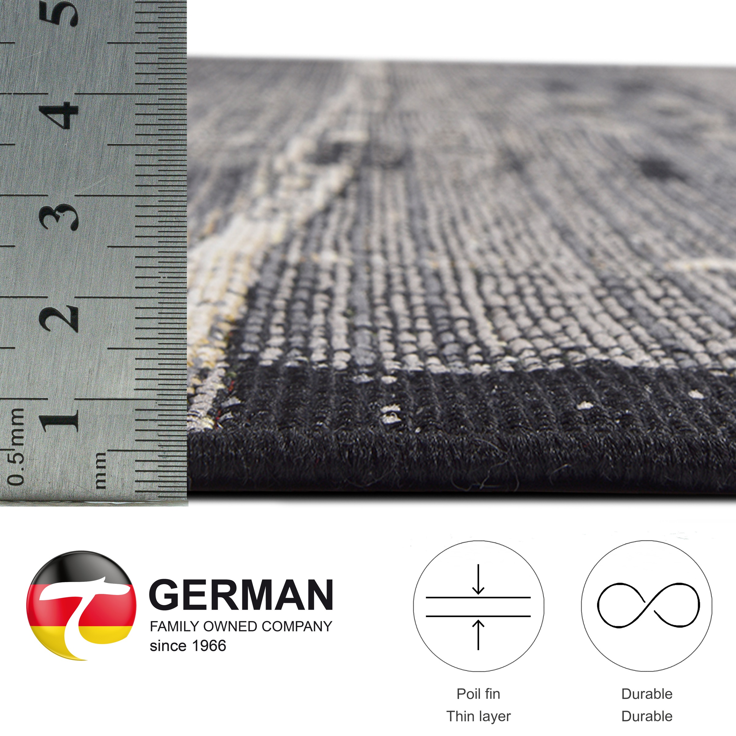 Gino Falcone Teppich »Outdoor-Africa 38«, rechteckig, 5 mm Höhe, Flachgewebe, Ethno Style, In- und Outdoor geeignet