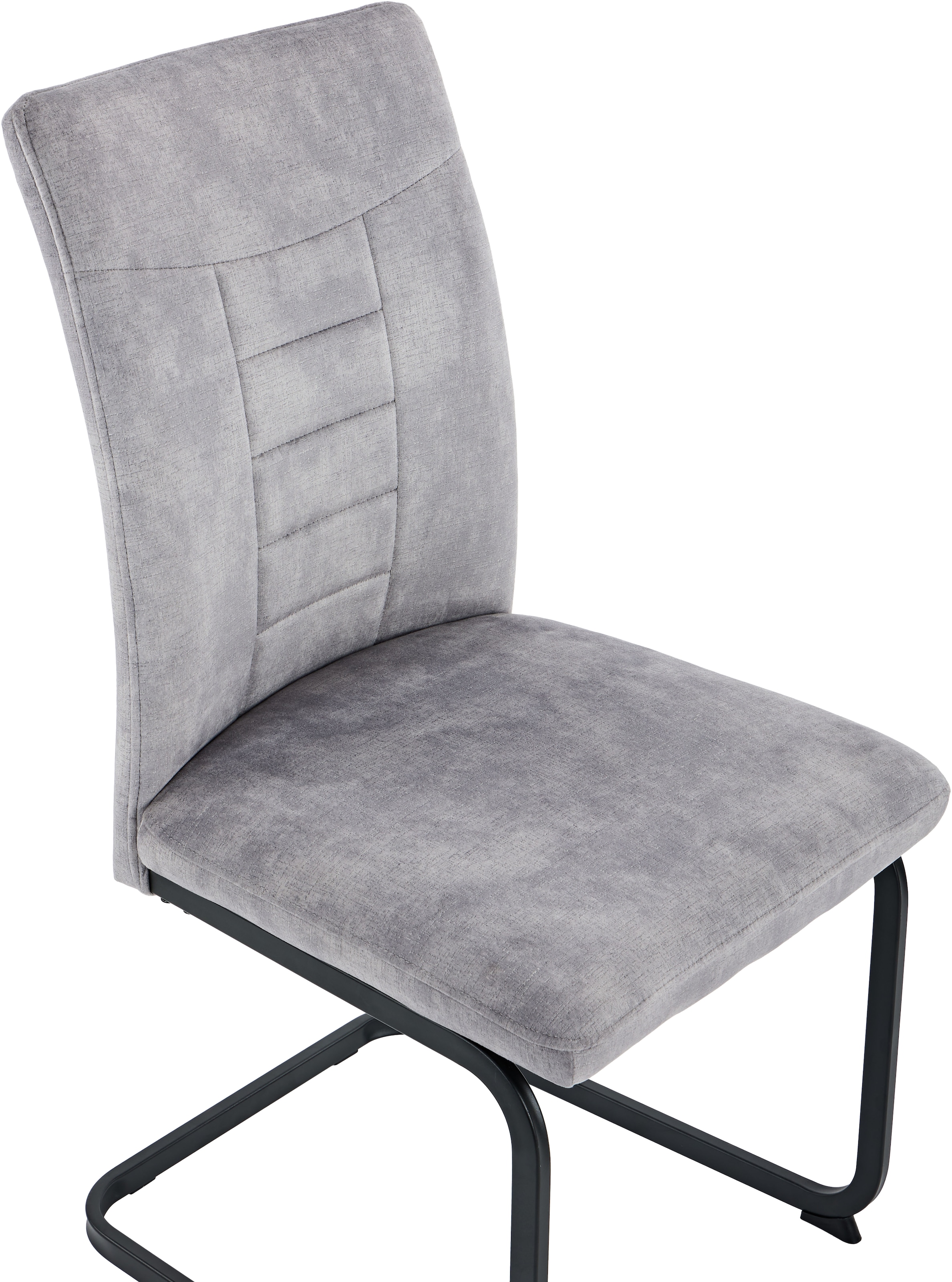 HELA Chaise cantilever »GELA« (Ensemble) 2 cuisFreischwinger XL, Wellenfederung, Komfortsitz, Vintage Optik