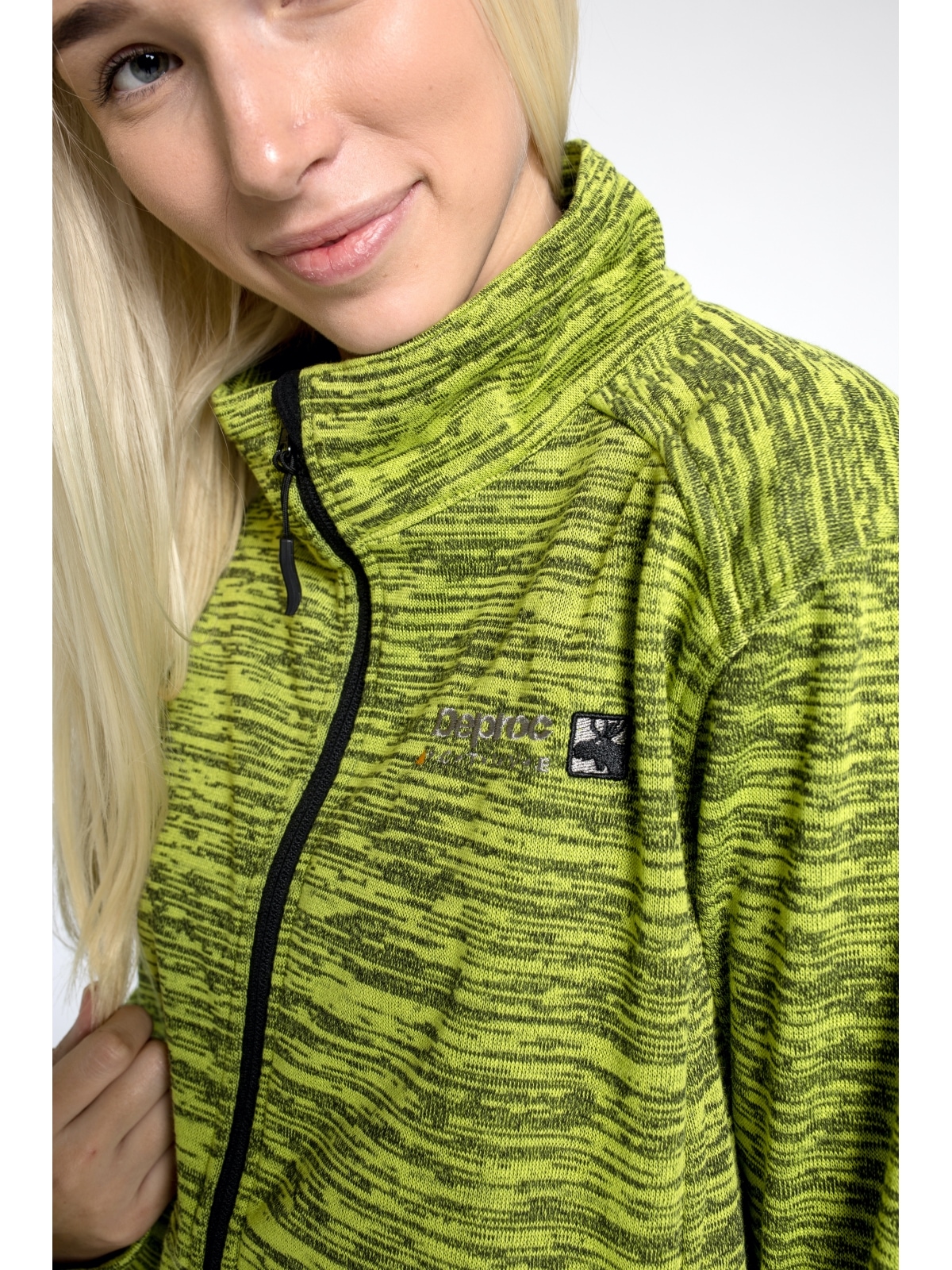 DEPROC Active Strickmantel »ELKSDALE LONG JACKET WOMEN«, auch in Grossen Grössen erhältlich