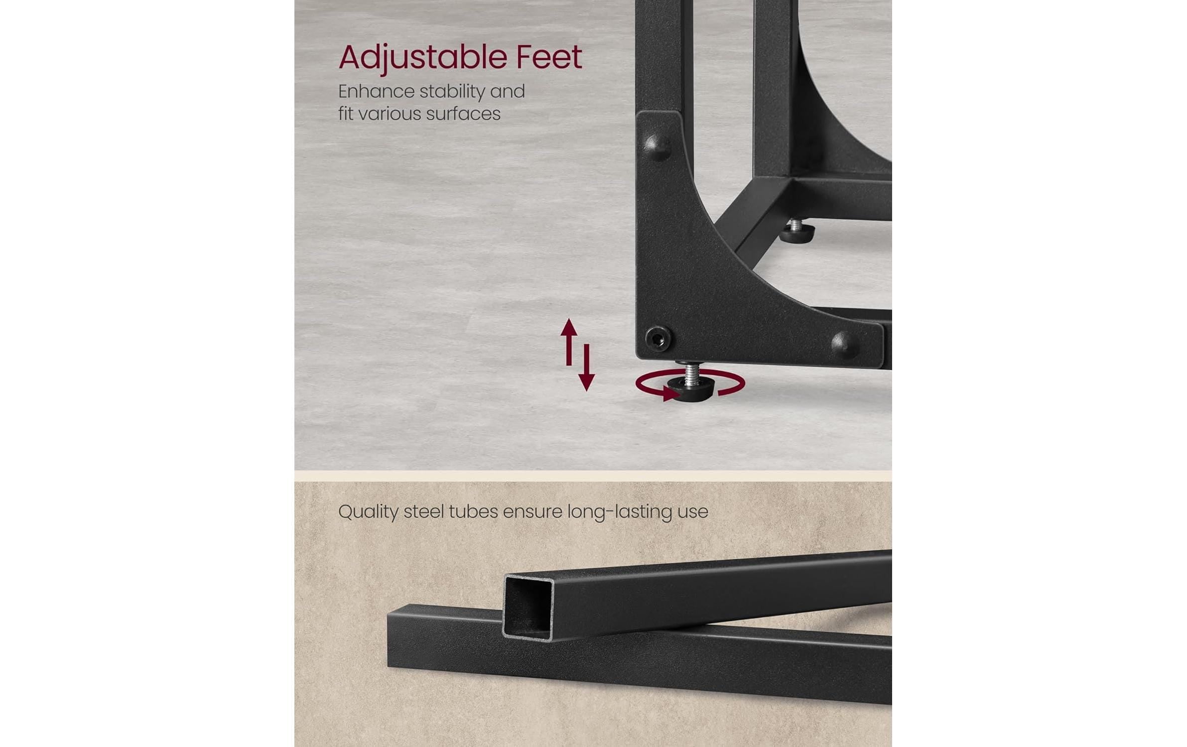 VASAGLE Table d'appoint »C-förmig 30 x 62 cm«