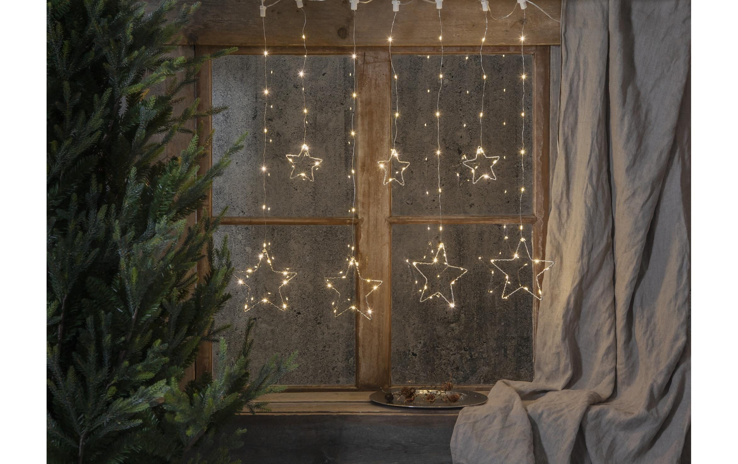 Parforce Traditional Hunting Rideau lumineux LED »Trading LED-Lichtervorhang Dew« 84 cuis-flammig