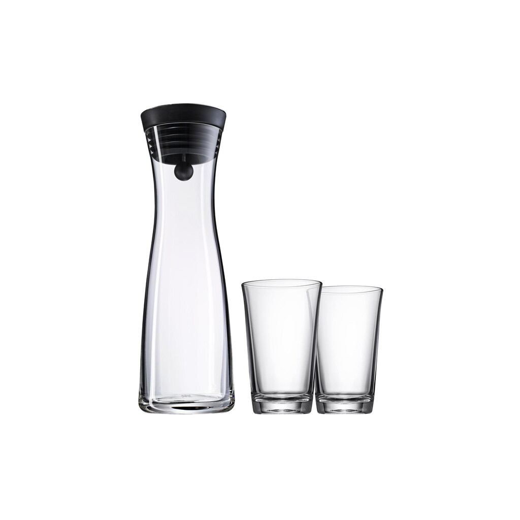 WMF Karaffe »WMF Wasserkaraffen-Set 1 l 2 Gläser«