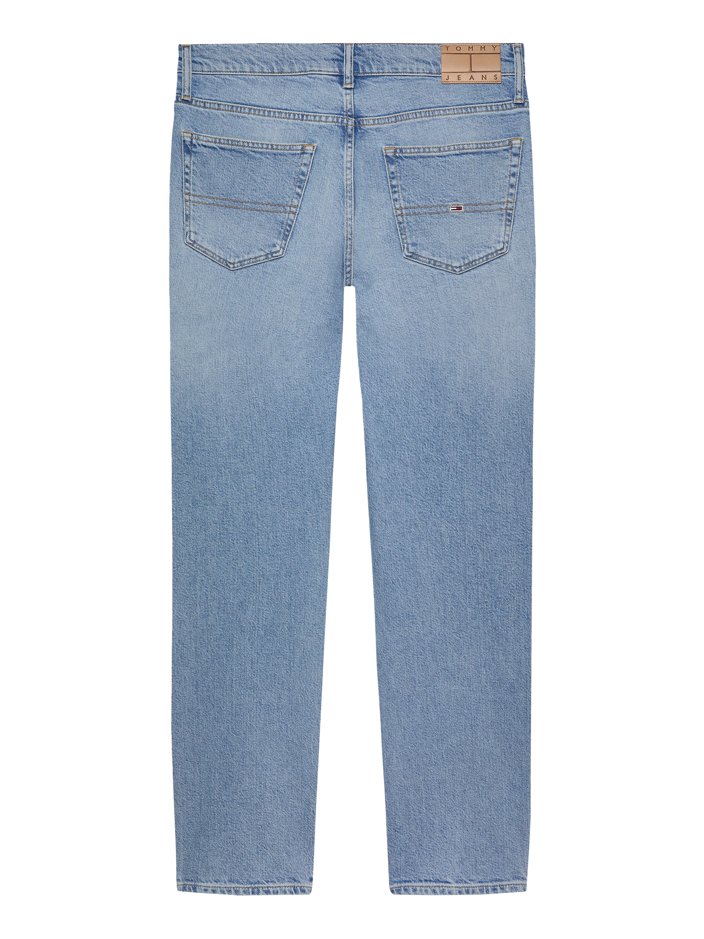 Tommy Jeans Slim-fit-Jeans »Ryan Regular Slim Straight«, Slim‑Straight‑Jeans aus hochwertigem Denim regulärer Leibhöhe