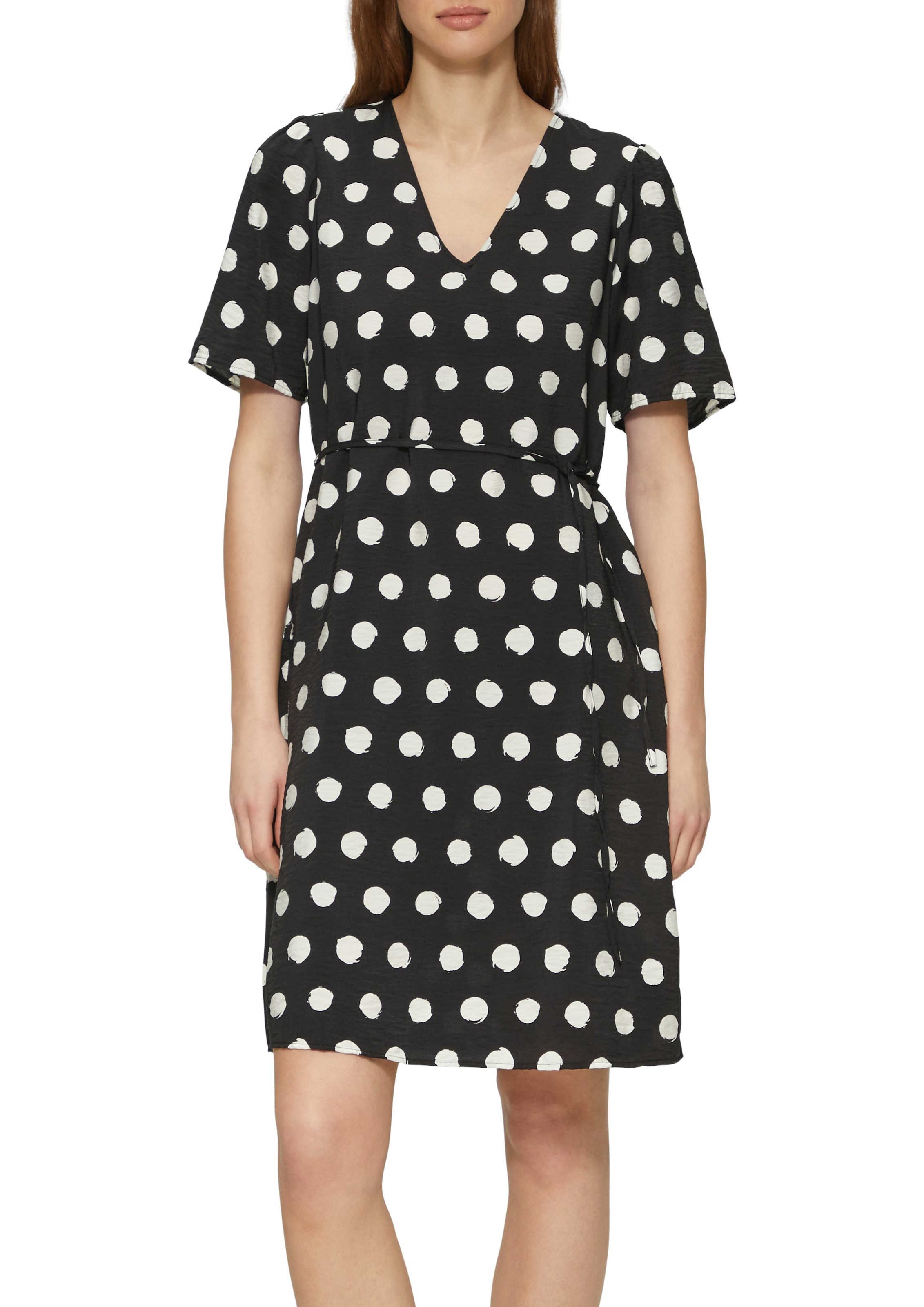 Image of s.Oliver Minikleid Sommerkleid mit All-Over Print