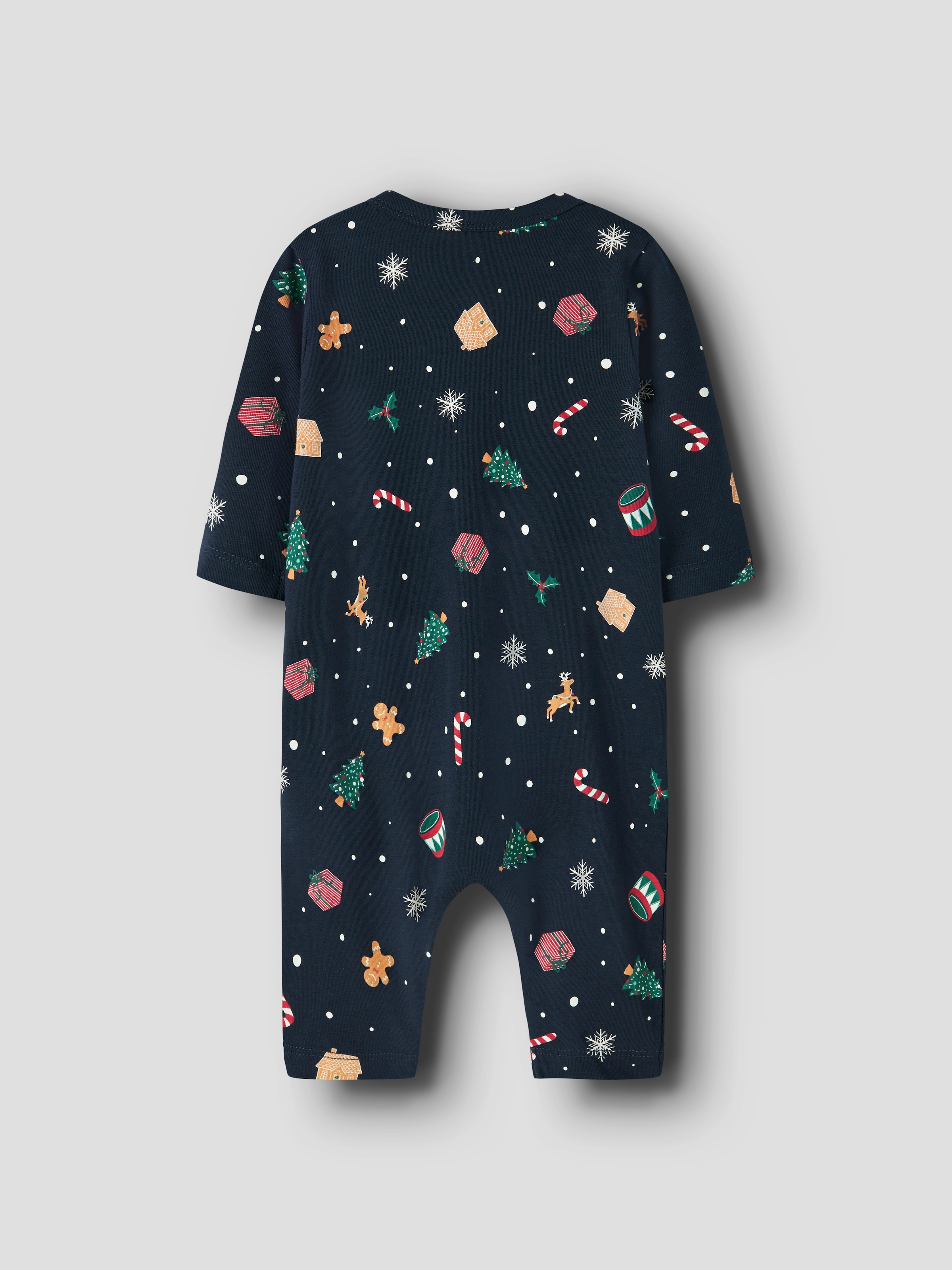 Name It Grenouillère »NBNVISMAS LS NIGHTSUIT« mit Weihnachtsmotiv
