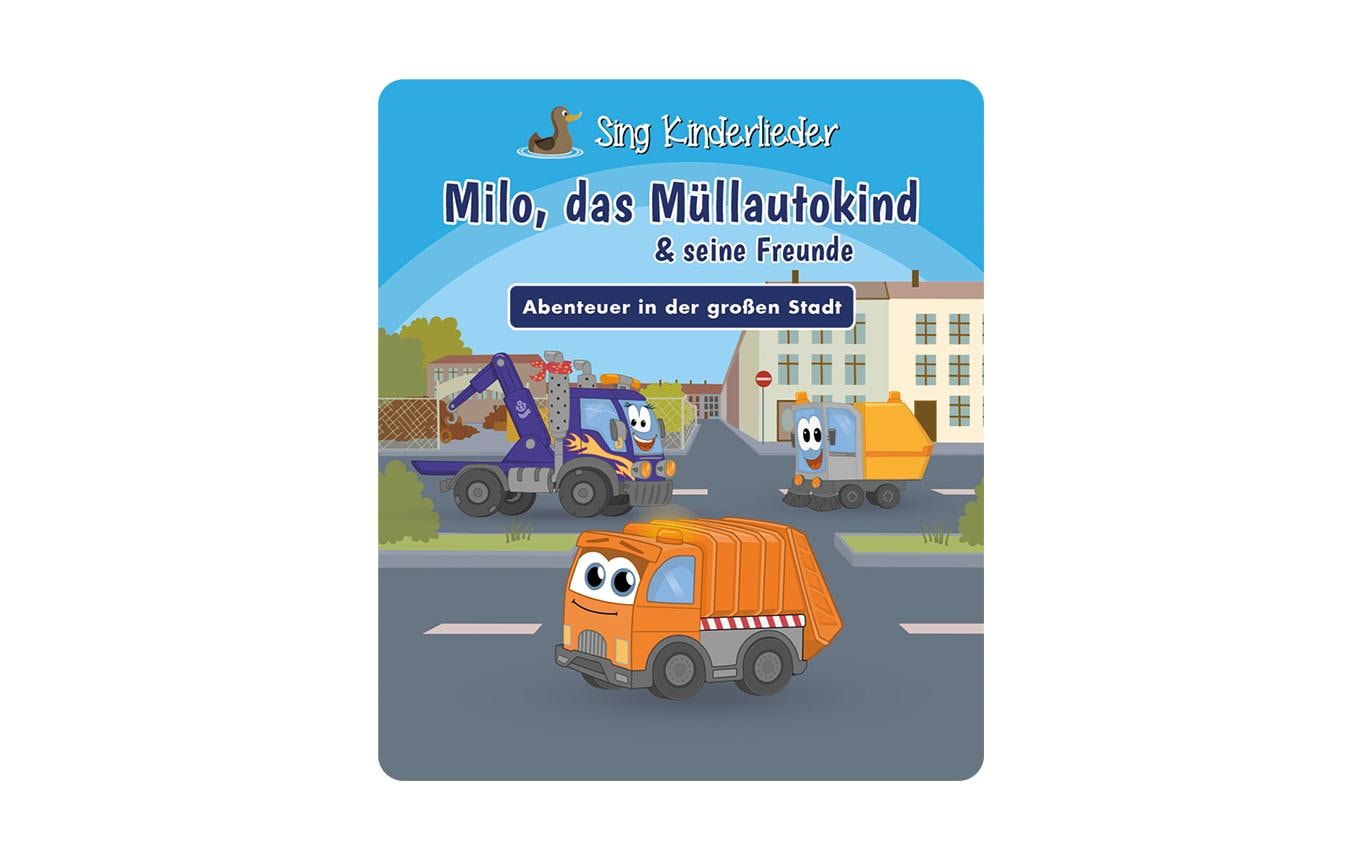 tonies Hörspiel »Sing Kinderlieder Milo, das Müllauto-Kind«