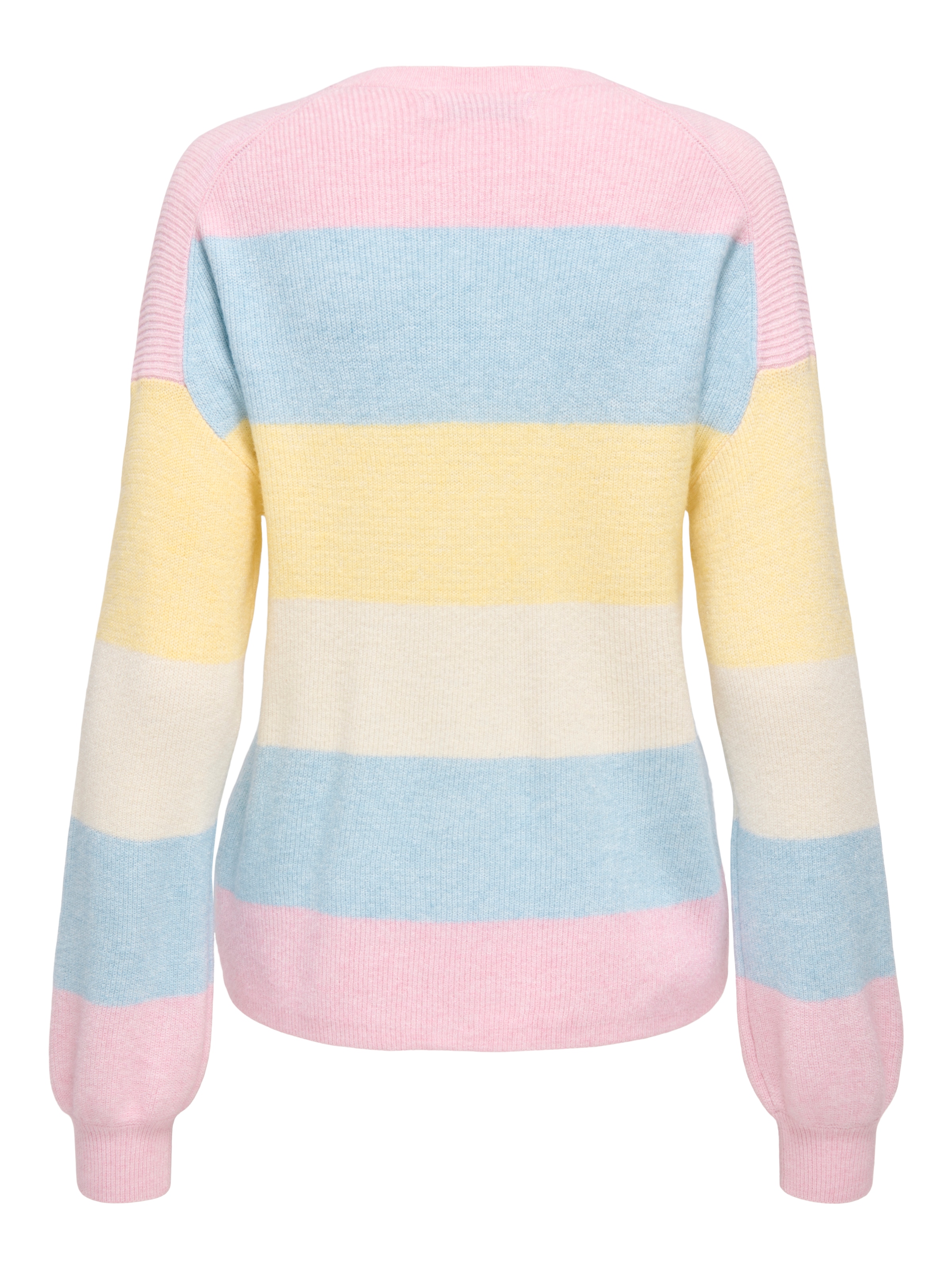 ONLY Pull en tricot »ONLATIA L/S STRIPE PULLOVER KNT NOOS« mélange viscose, coupe régulière