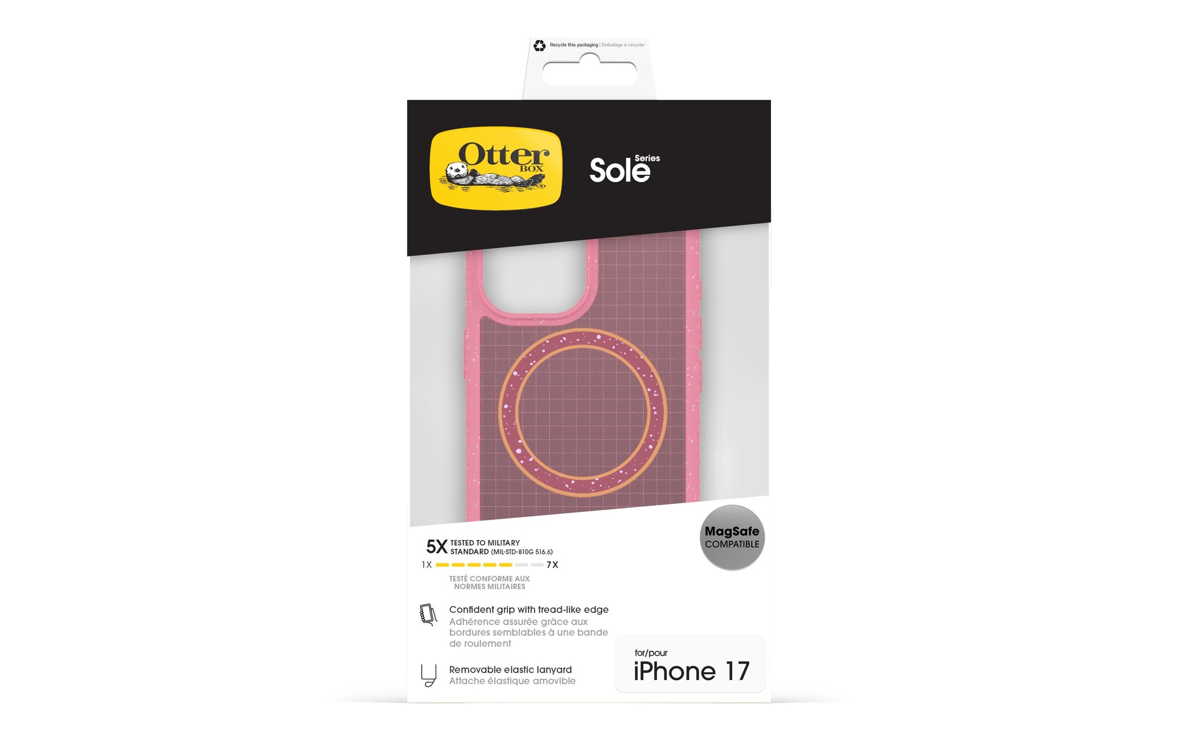 Otterbox Smartphone-Hülle »Back Cover Sole iPhone 17« Apple iPhone 17 16,0 cm (6,3 Zoll) Schutzhülle für iPhone 17 mit MagSafe