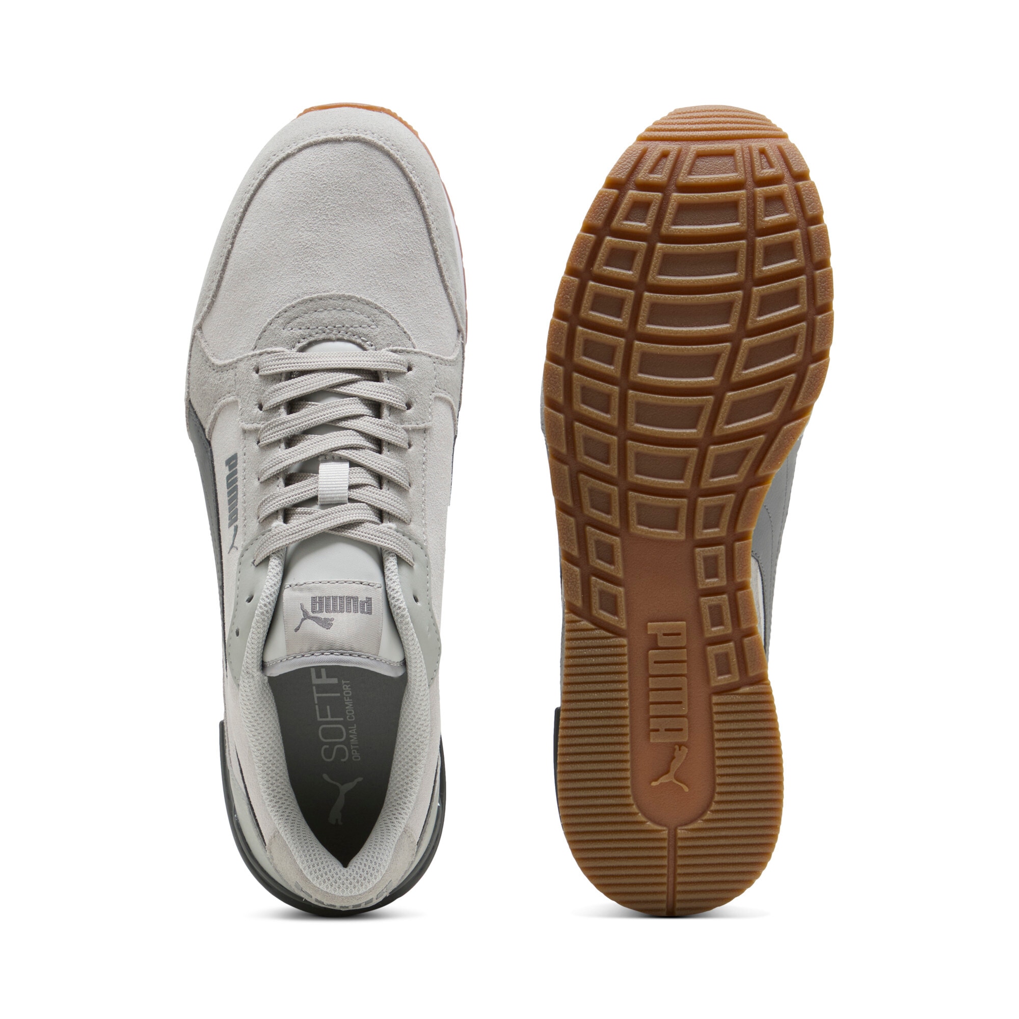 PUMA Sneaker »ST RUNNER V4 SD«  mit Retro-Style, aus Leder, mit SOFTFOAM+ Einlegesohle