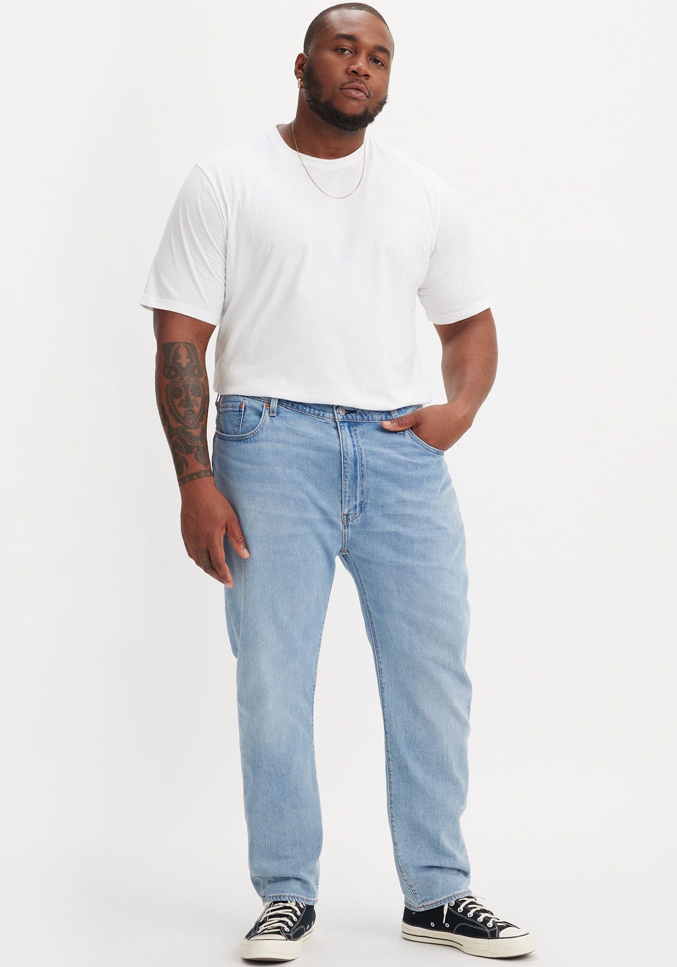 Image of Levis Plus Tapered-fit-Jeans "512" in authentischer Waschung