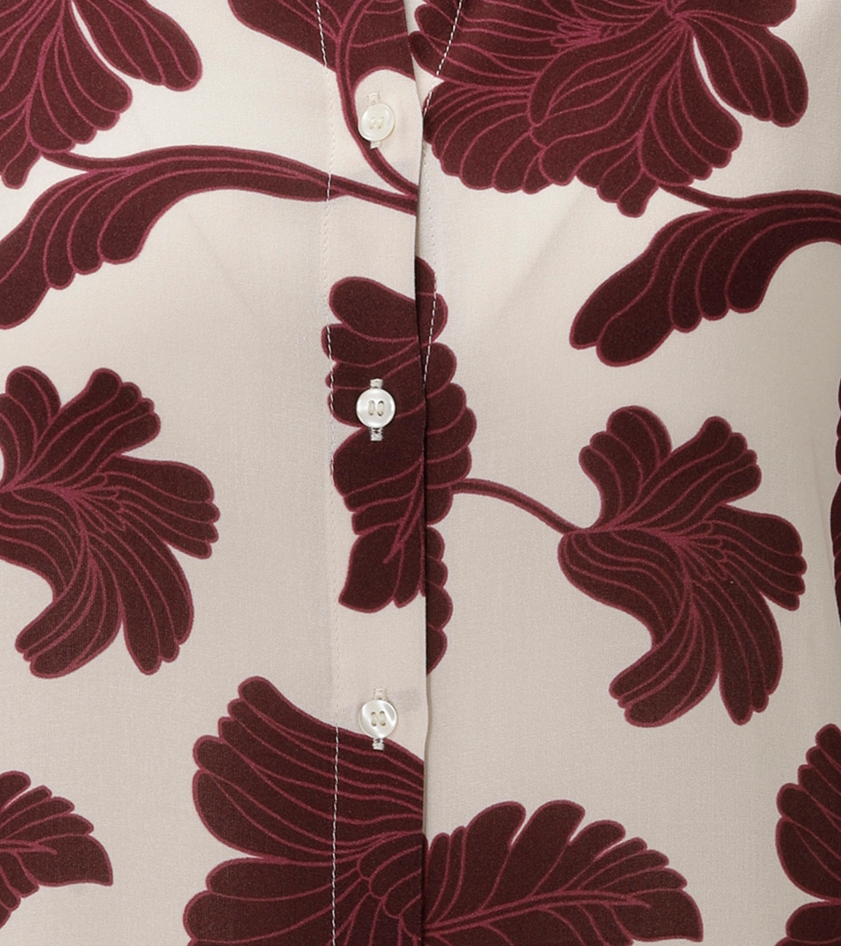 Aniston CASUAL Blouse chemise imprimé de grandes feuilles - NOUVELLE COLLECTION