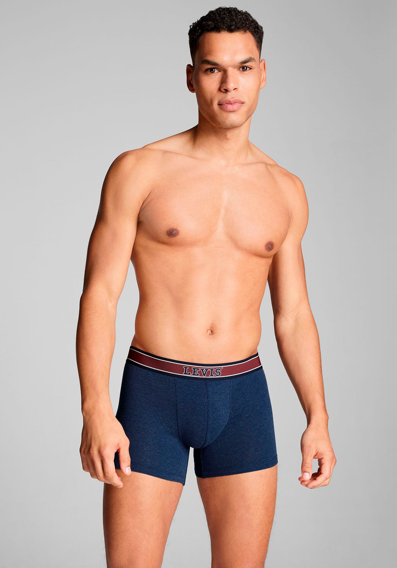 Levi's® Boxer, (2er-Pack), mit kontrastreichem Logobund