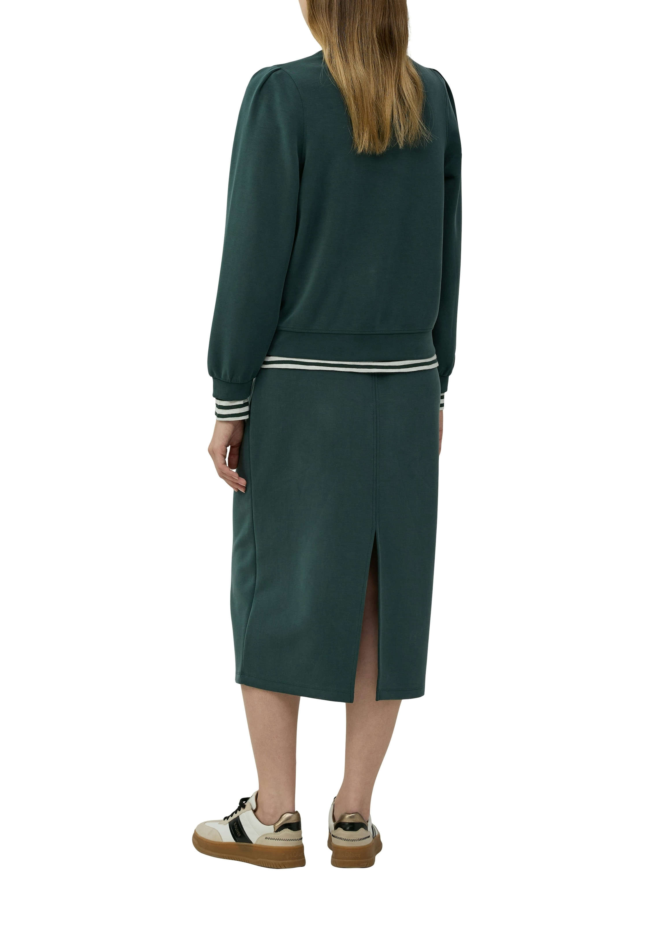 s.Oliver Sweat-shirt , avec bord-côte
