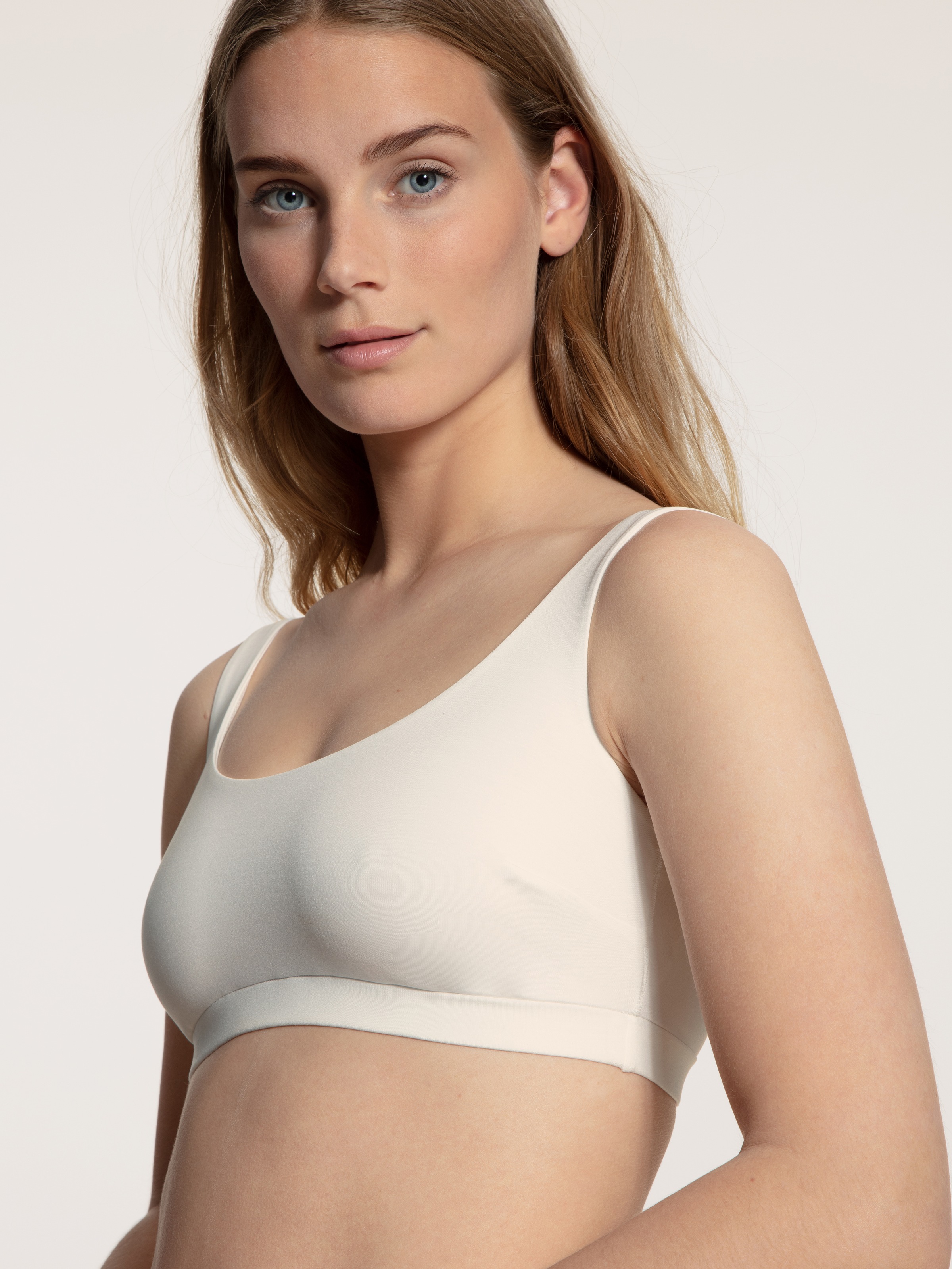 CALIDA Bustier, temperaturausgleichend, schnelltrocknend, Interlock, ohne Bügel