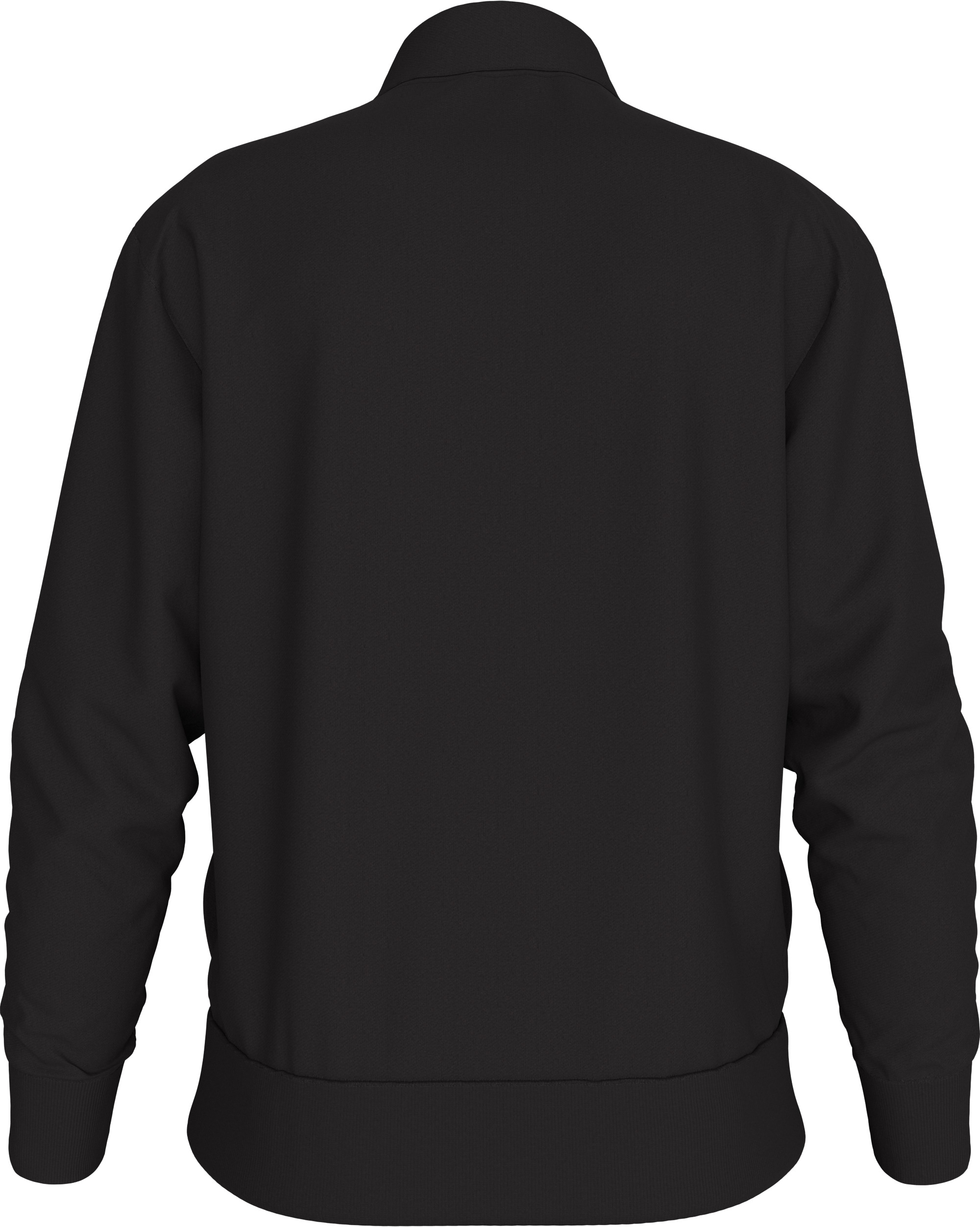 Calvin Klein Jeans Sweatshirt »LS EU 350TERRY MICRO MONOLOGO QT«, Regular fit, Stehkragen und Reissverschluss
