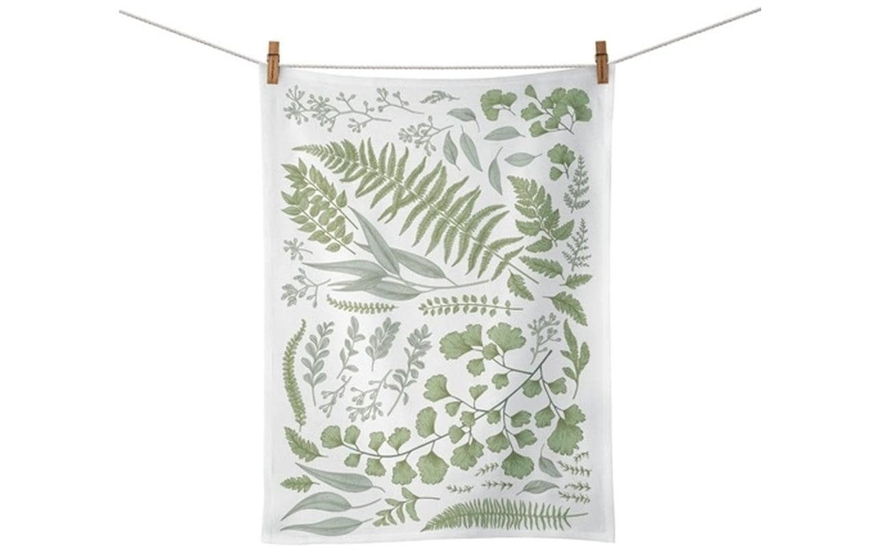 Image of Geschirrtuch "Chic Mic Green Leaves"