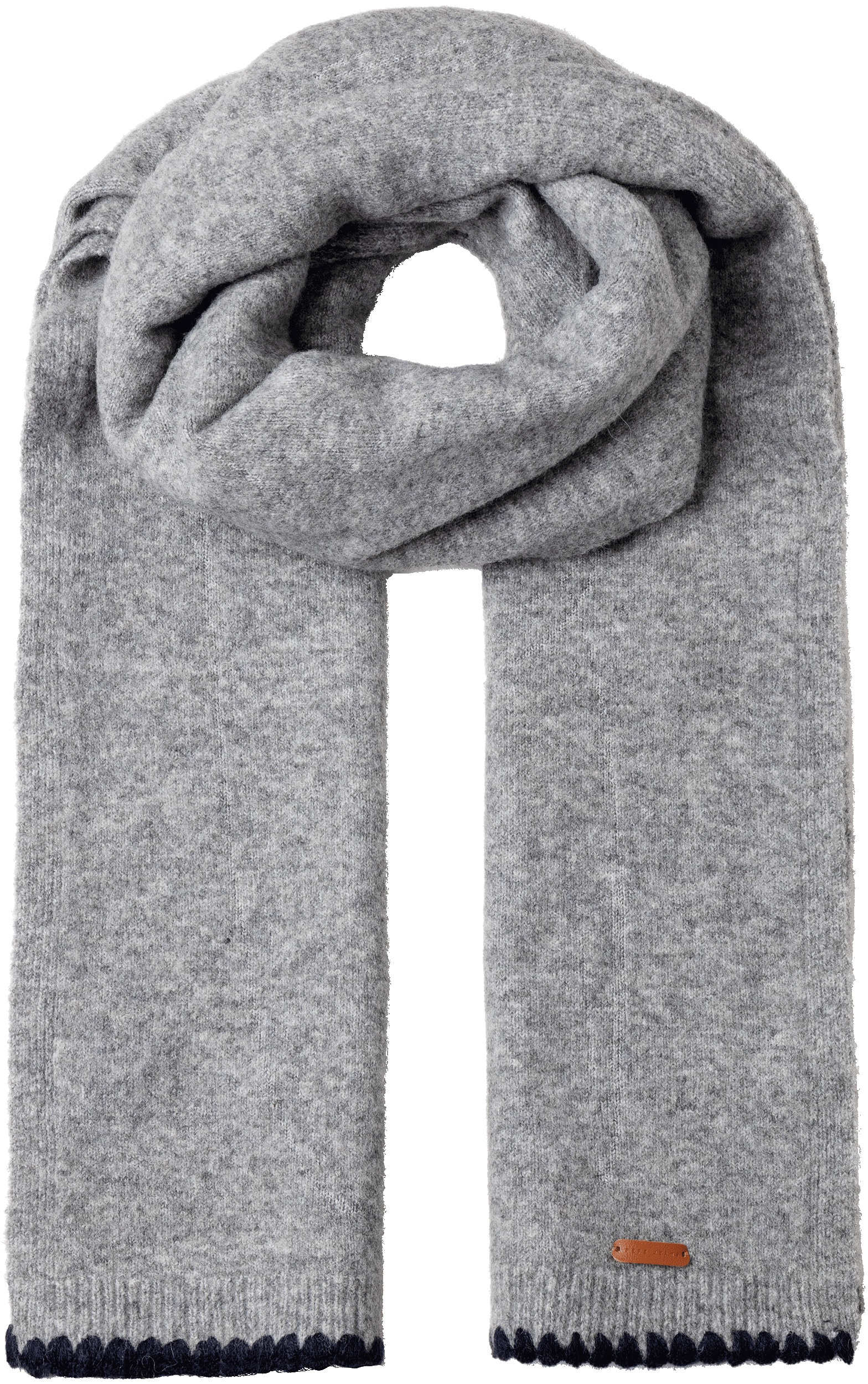 Image of Pepe Jeans Schal "FAINE SCARF" aus fein gestricktem Materialmix