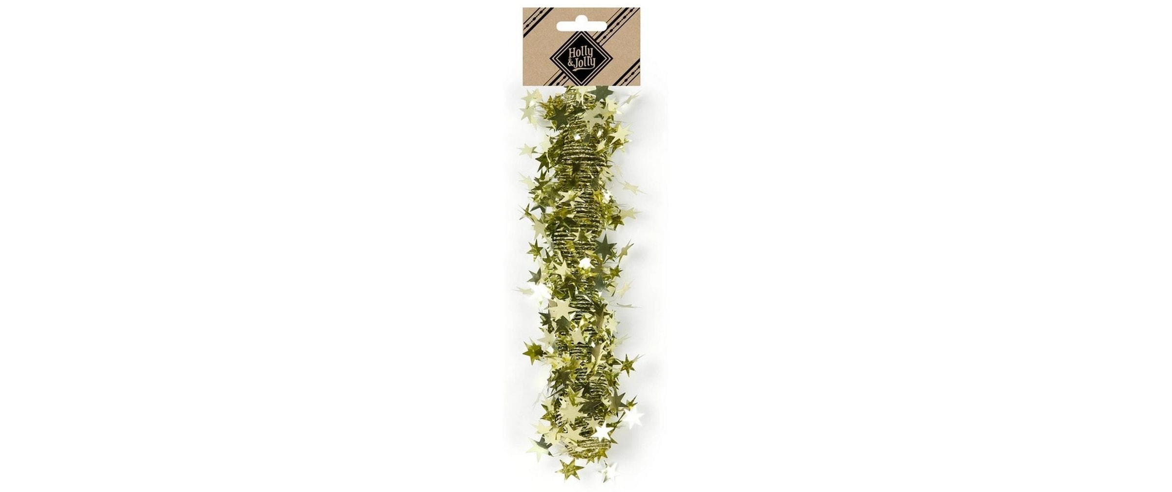   Christbaumschmuck »Holly & Jolly Spirale mit Sternen 3.5 x 75 cm«