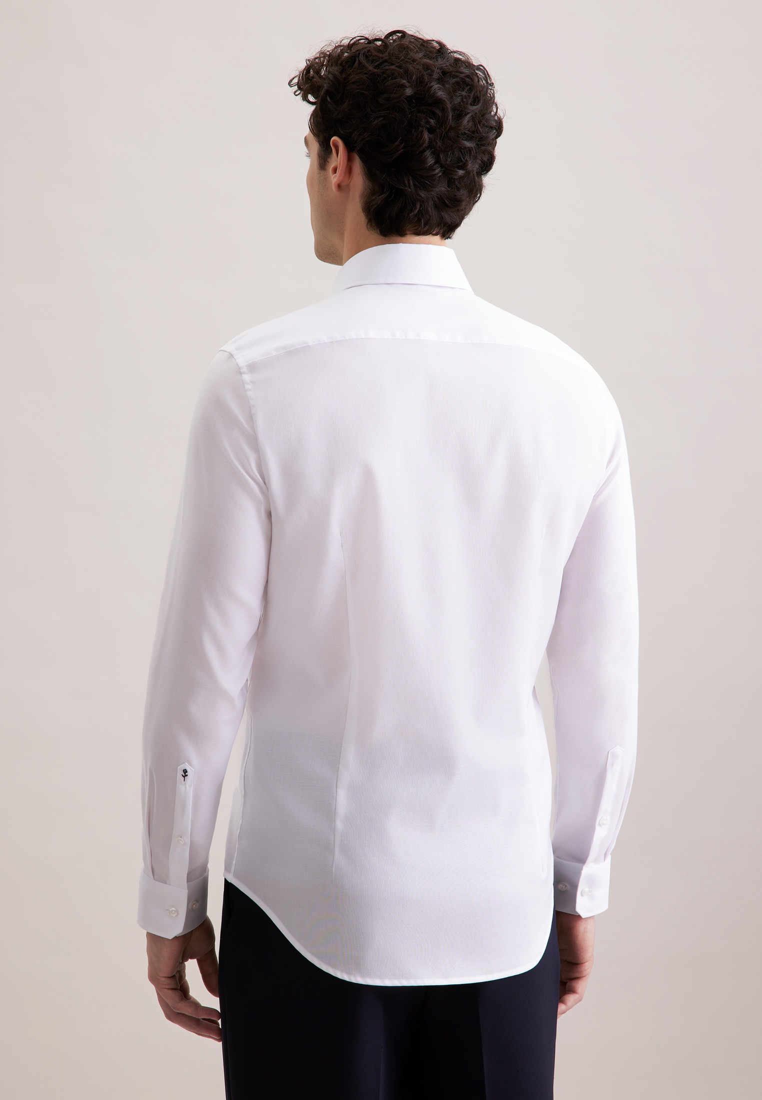 seidensticker Businesshemd »Schwarze Rose« Slim 1/1 Kentkragen Uni