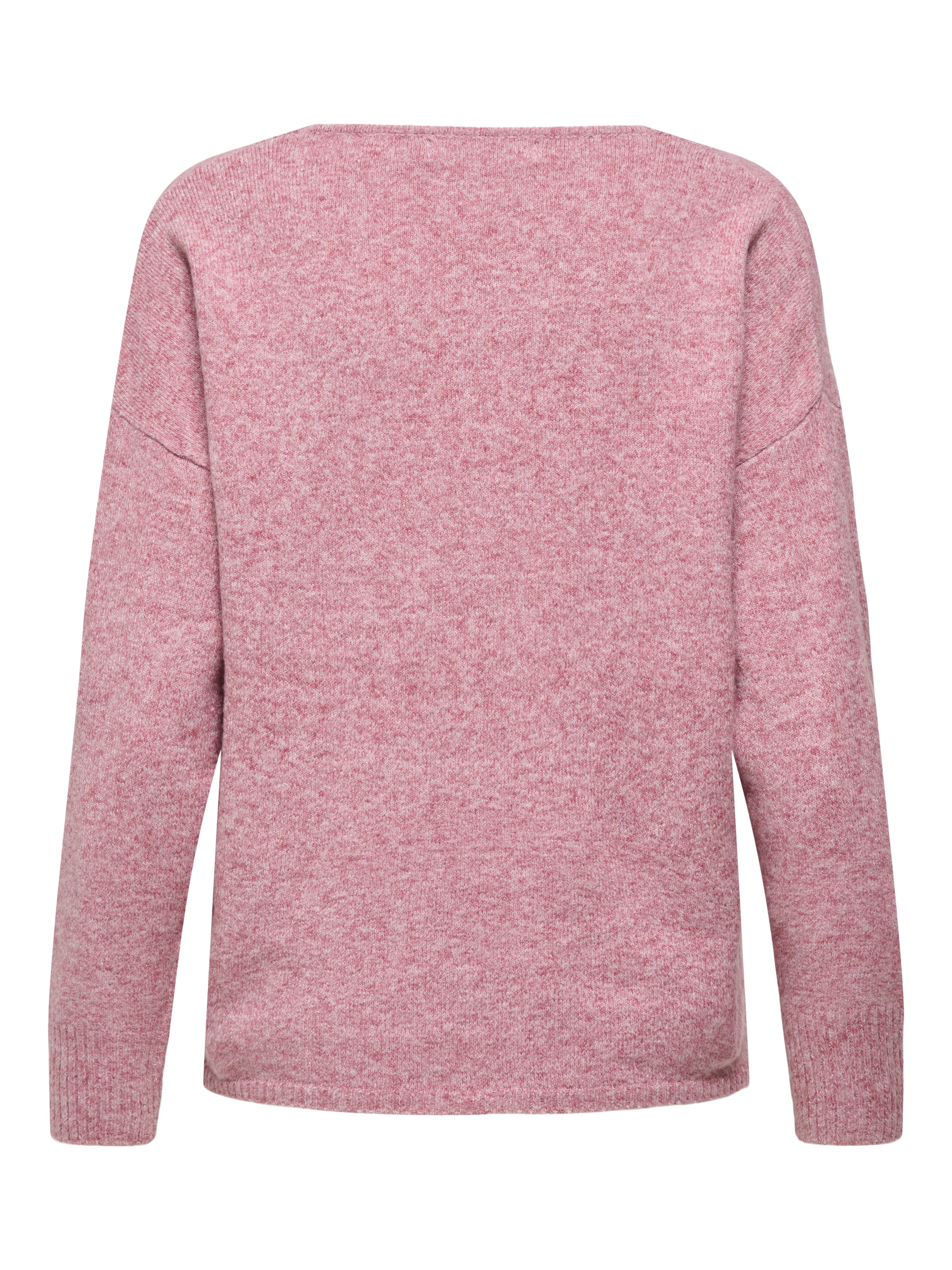 ONLY Pull col V »ONLRICA LIFE L/S V-NECK PULLO KNT NOOS« Materialmix, regular fit