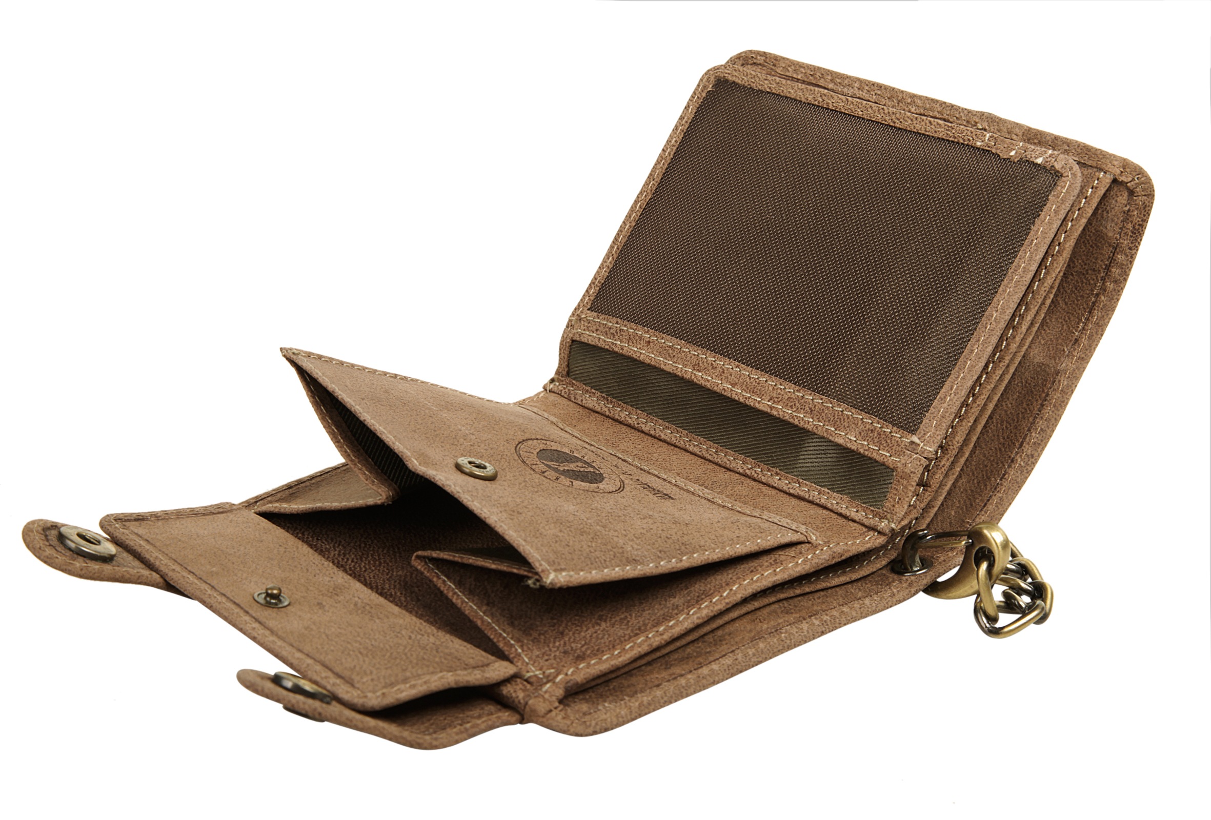Klondike 1896 Geldbörse, echt Leder