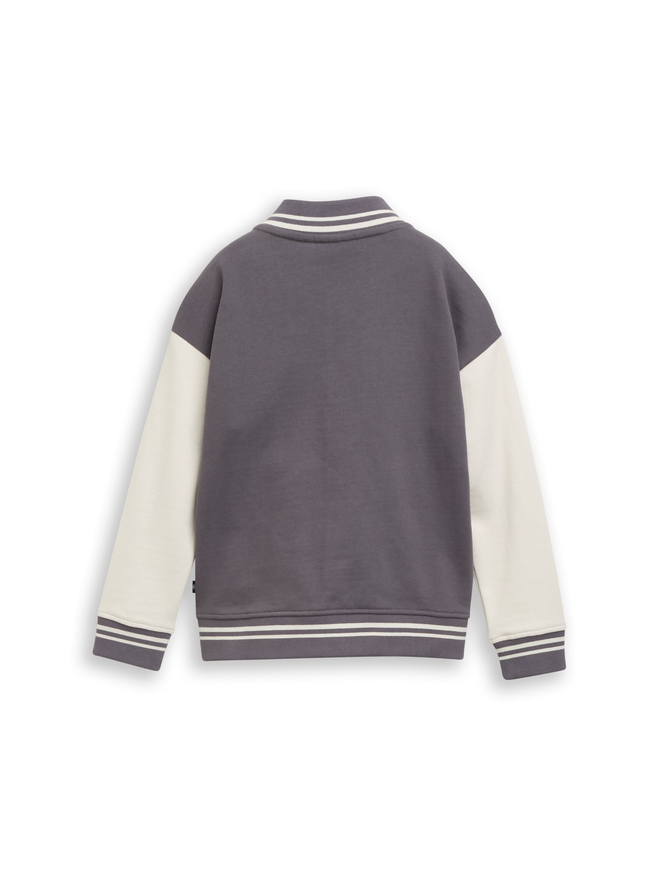 TOM TAILOR Veste sweat mit Stickerei