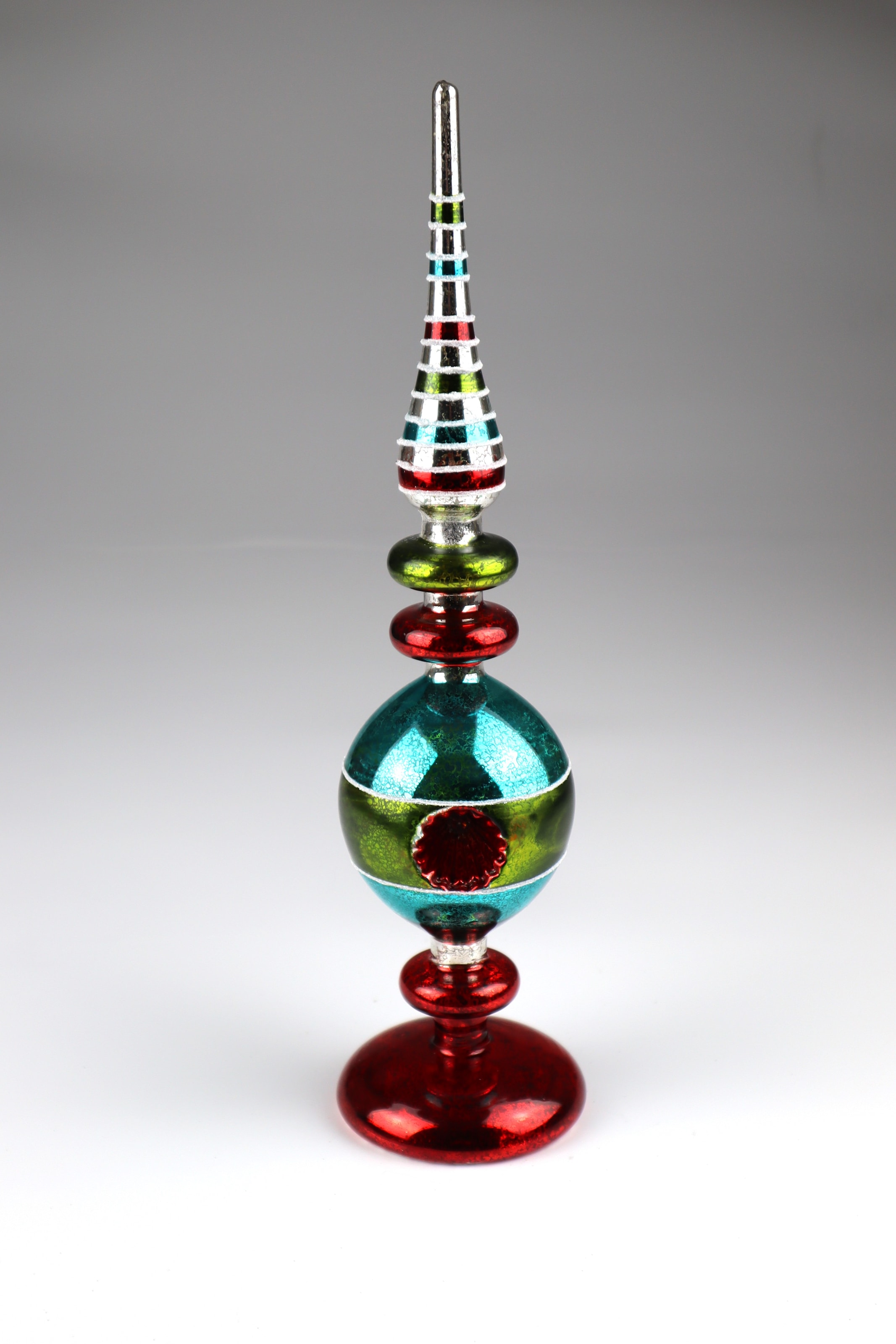 Image of AM Design LED Dekoobjekt "Glas-Zapfen bunt" 9x35 cm