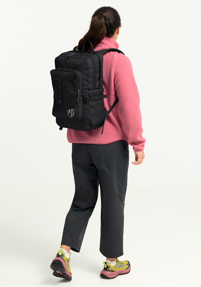 Jack Wolfskin Sac à dos »BERKELEY 24« style sportif, design uni, en polyester, non extensible