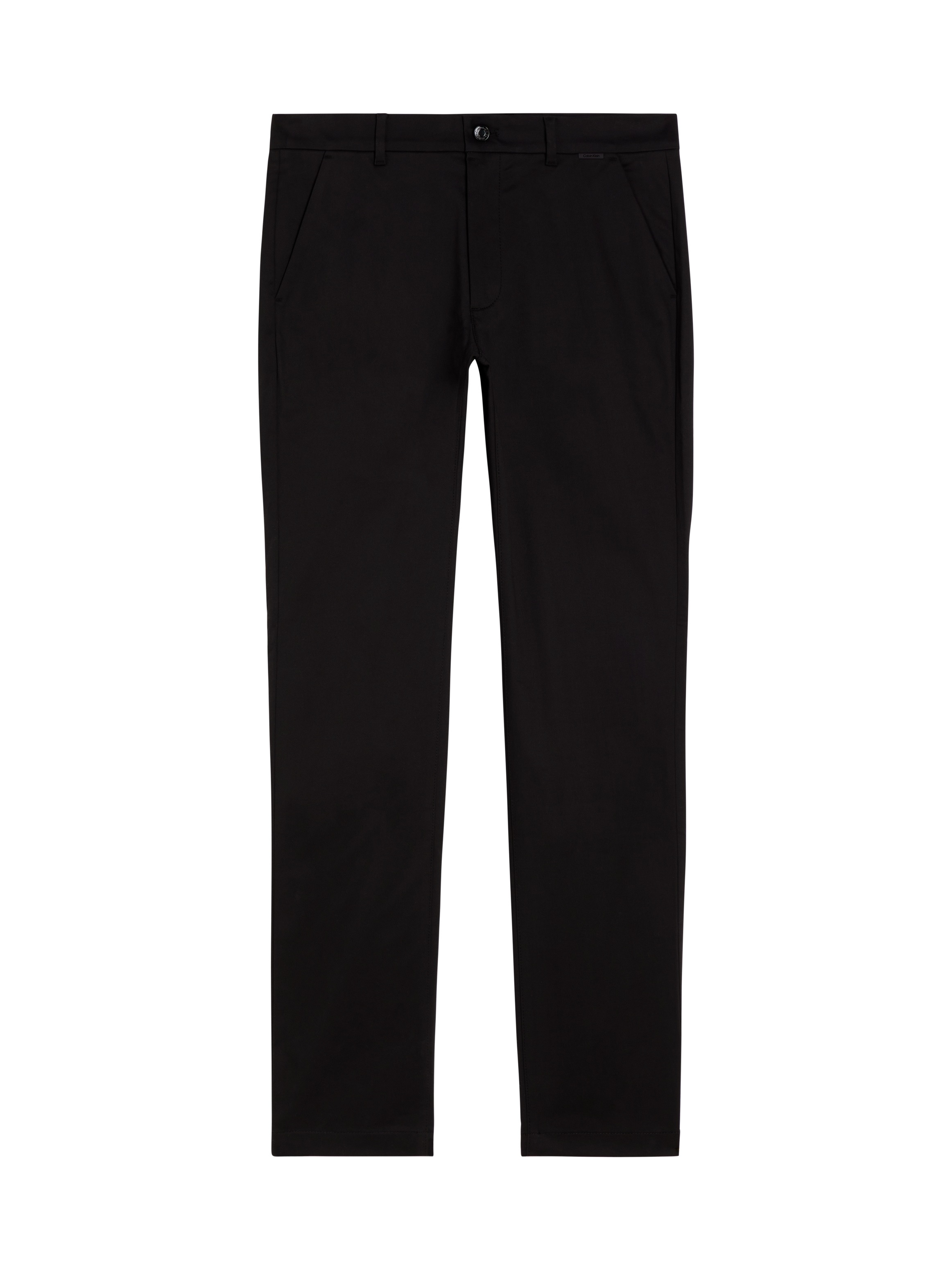 Calvin Klein Chinohose »SATEEN STRETCH SLIM CHINO«, mit Logopatch