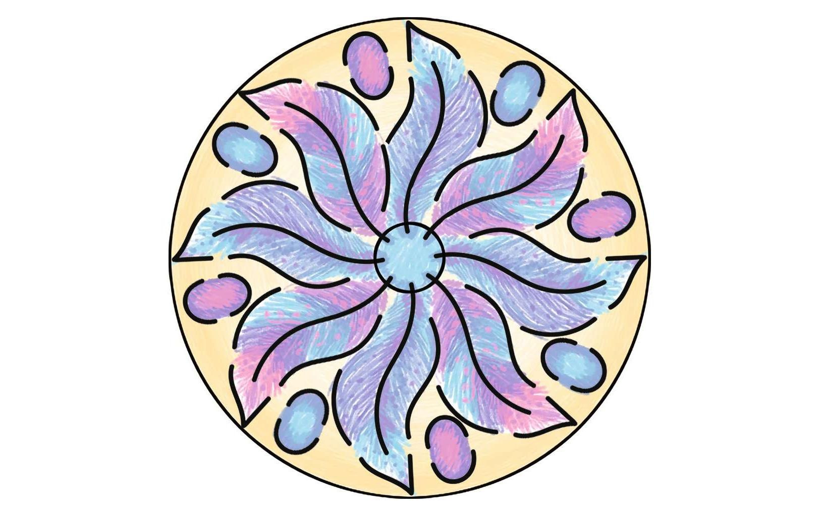 Ravensburger Malvorlage »Ravensburger Malset Mandala-Designer Boho Style«