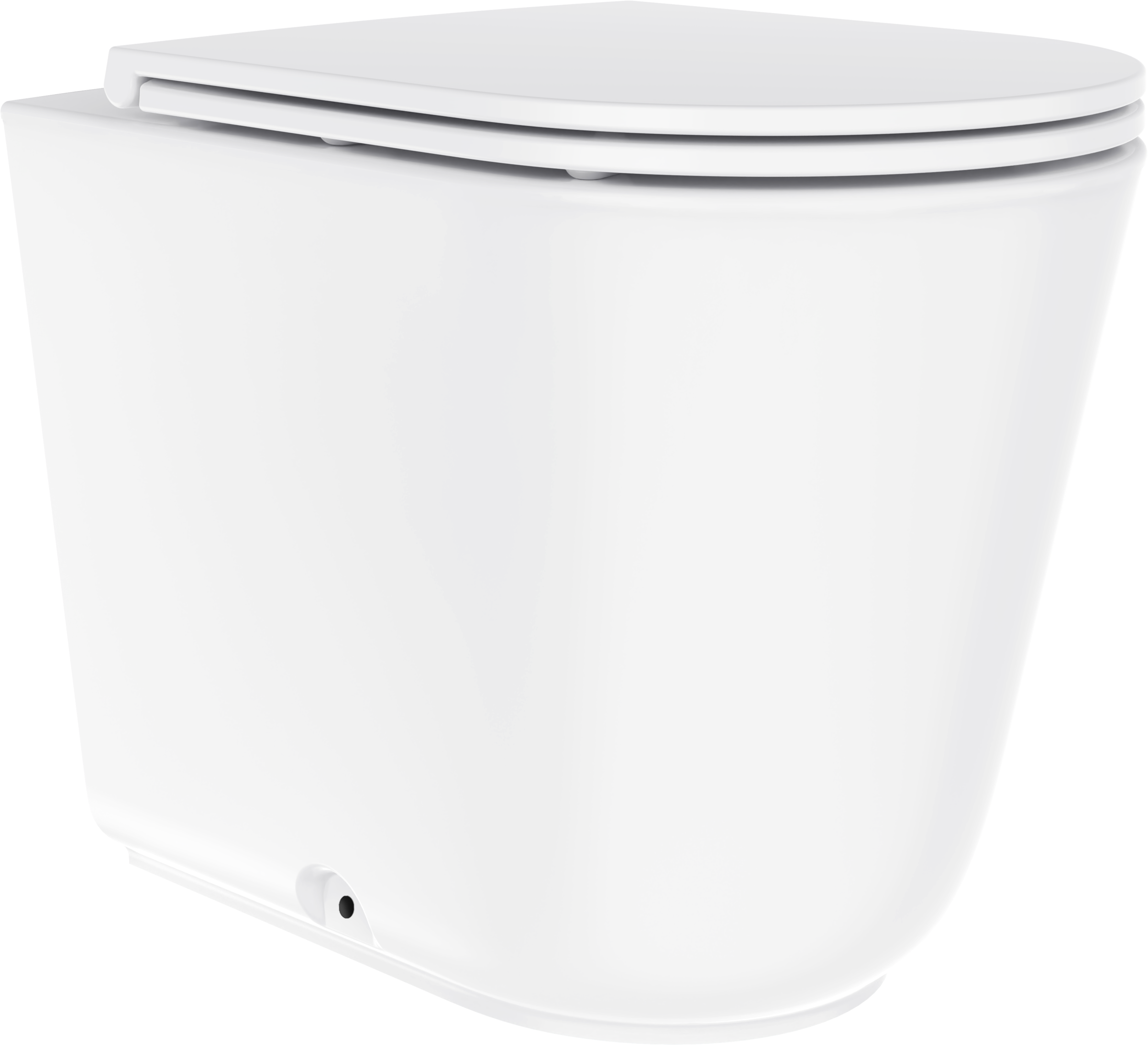 Image of welltime Tiefspül-WC "Cascata Design" Vortex-Flush