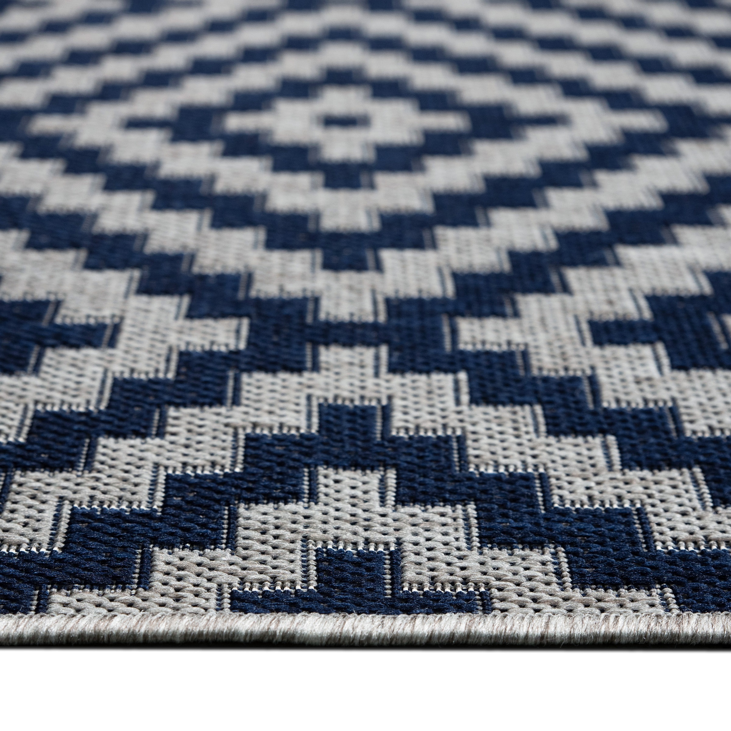 my home Teppich »Cordoba auch als Läufer erhältlich«, rechteckig, 3 mm Höhe, In- und Outdoor geeignet, Sisal-Optik, Wetterfest & UV-beständig, Boho
